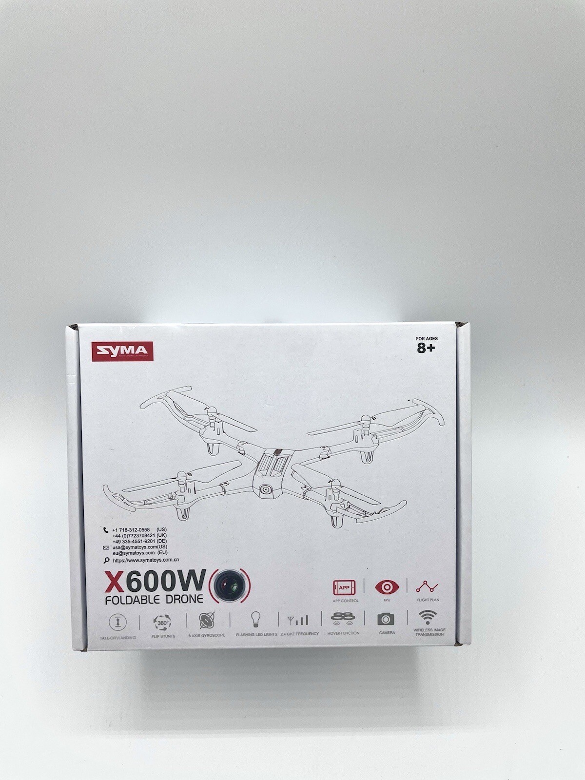 SYMA X600W Foldable 1080P FPV Camera Drones