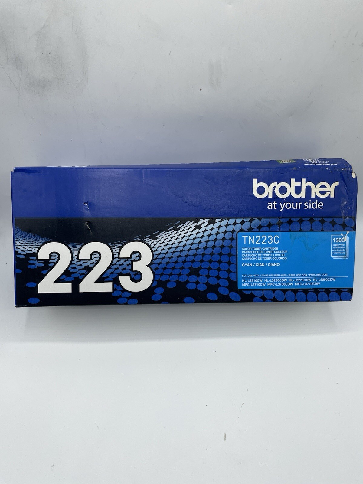 Brother Genuine TN223C Standard Yield Toner Cartridge Replacement 1 Cyan