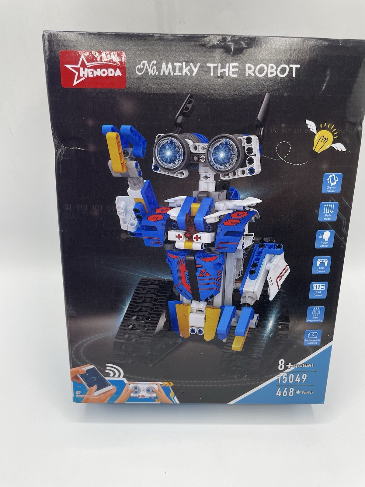 Henoda Programmable Robot Building Block Kit, Ages 8+