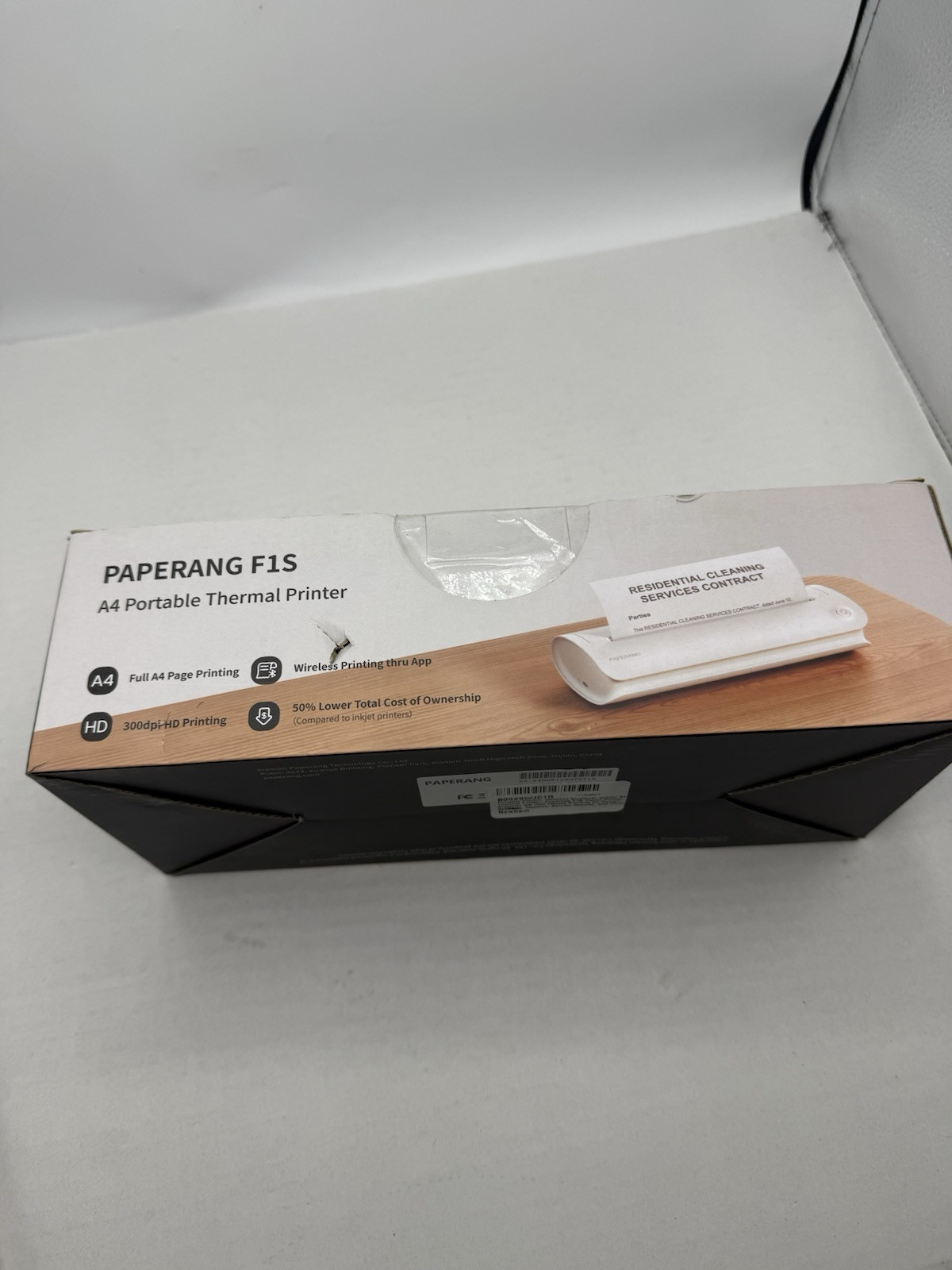 Paperang F1S A4N5 Portable Thermal Wireless 300dpi HD Printing Printer