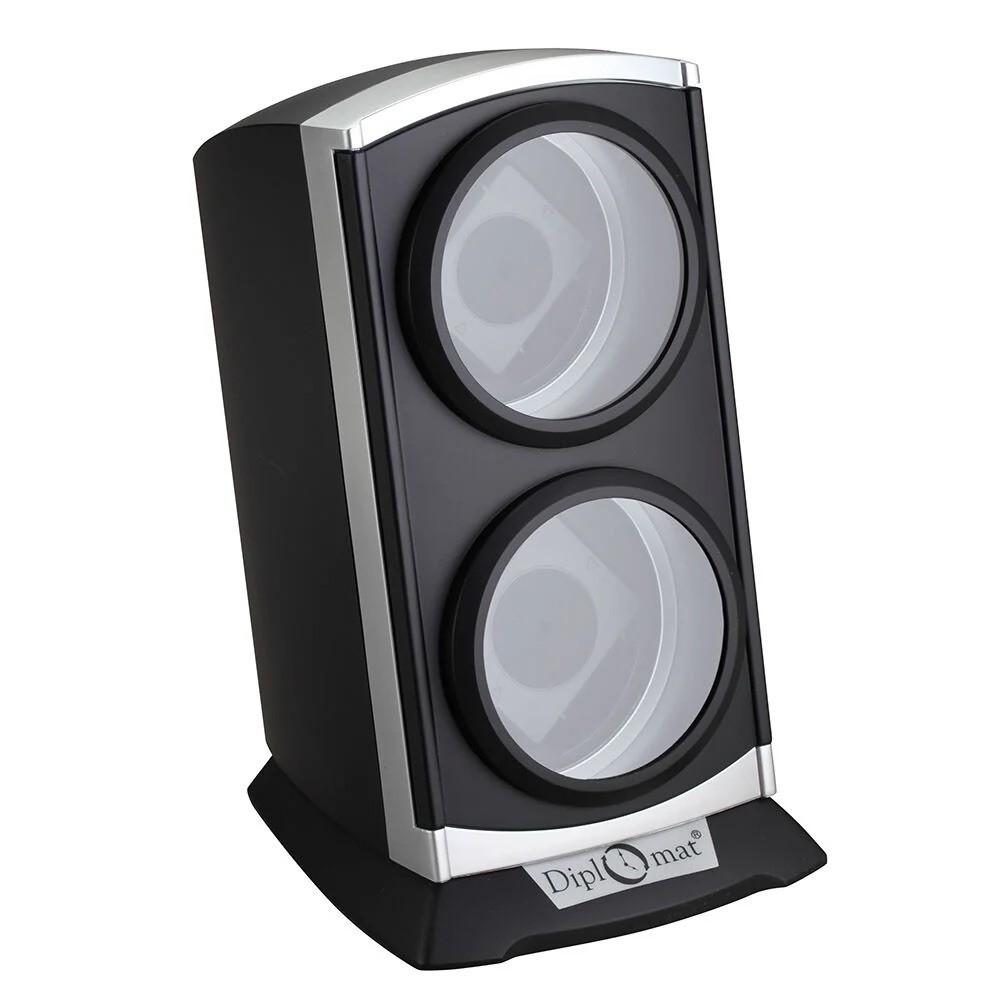 Diplomat Automatic Double Dual Watch Winder Tower