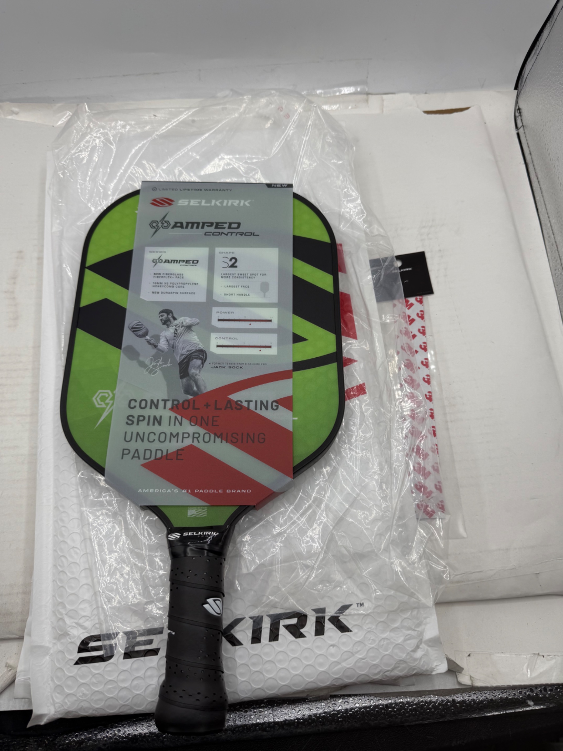 Selkirk Sport Pickleball Paddle AMPED S2 Midweight - Green