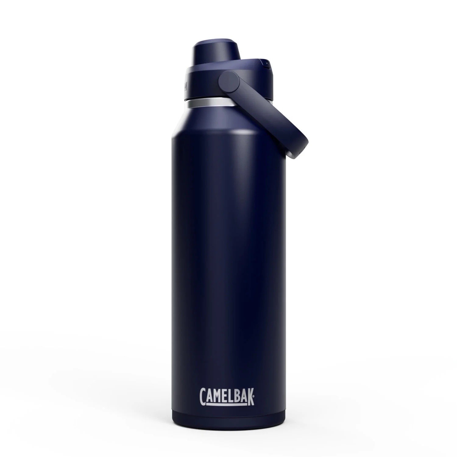 CamelBak Thrive Chug Water Bottle 20oz - Insulated Stainless Steel, Navy Blue