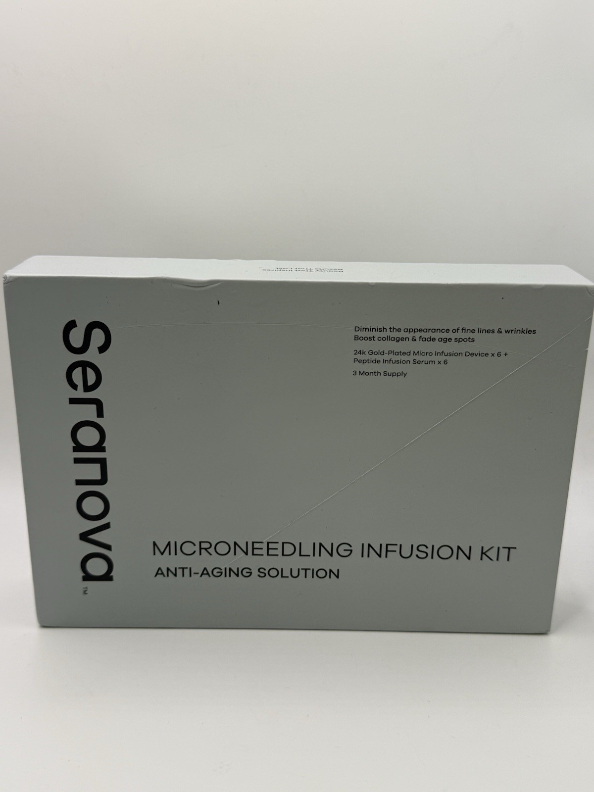 Seranova - Micro Needle for Skin w/collagen/hyaluronic- 3 Month Supply- BB 2028