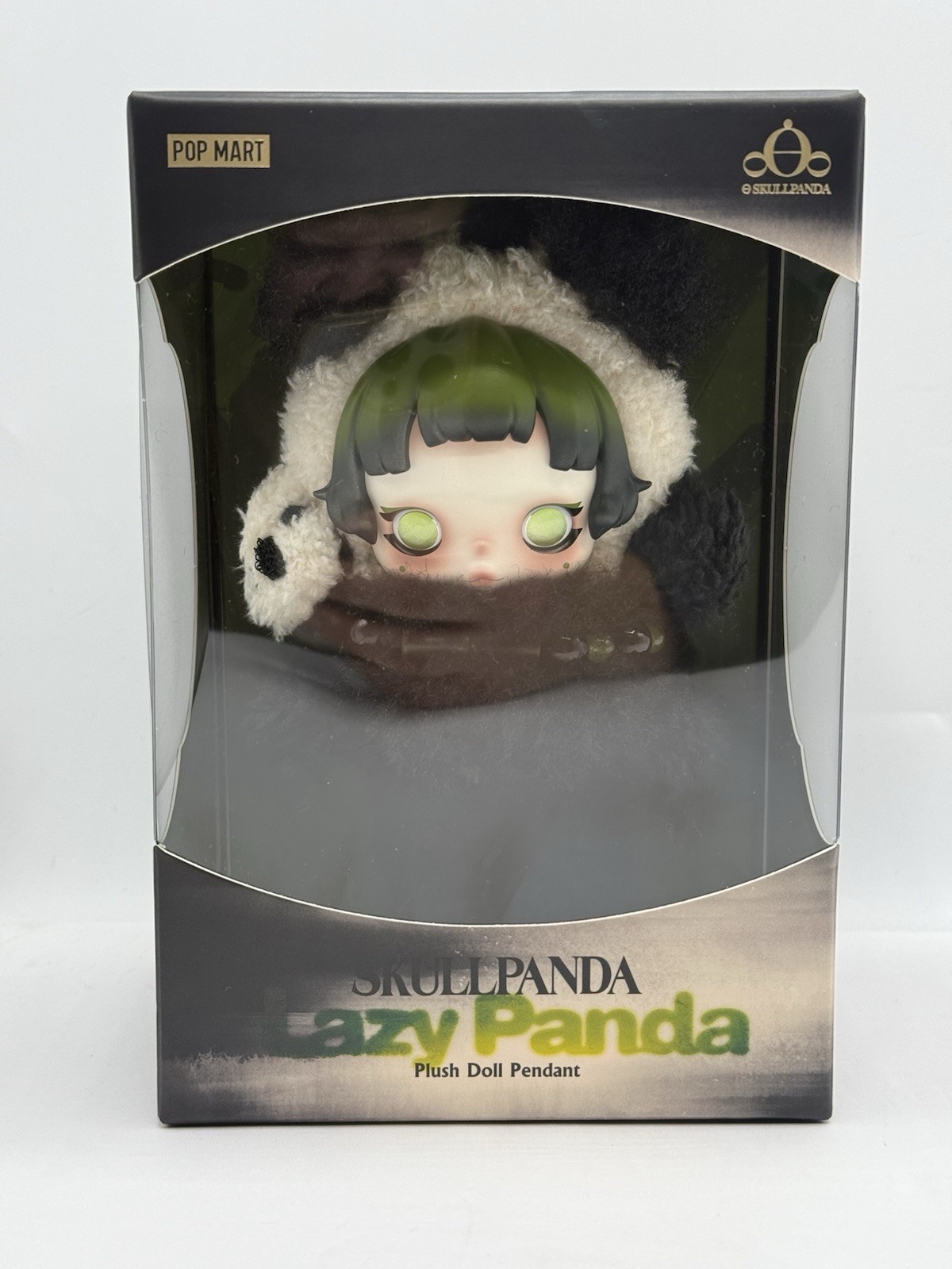PopMart Skullpanda Lazy Panda Plush Doll Pendant