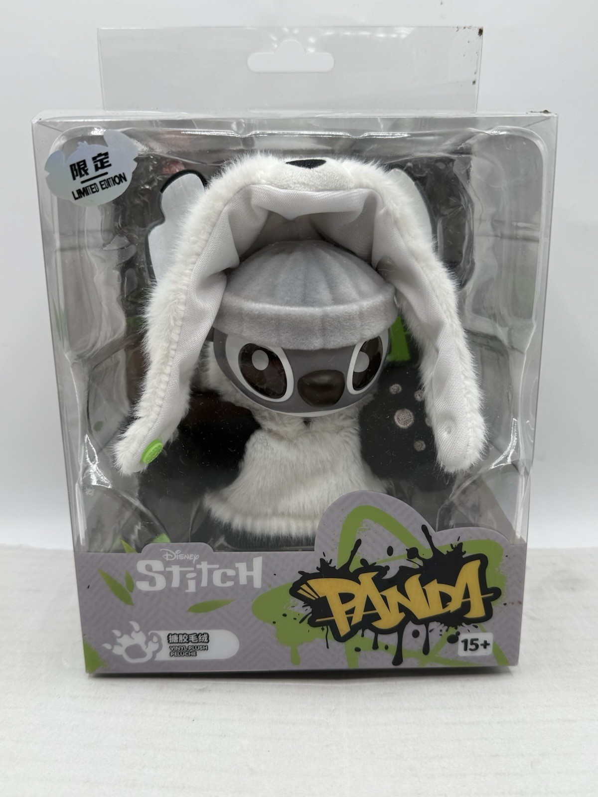 Disney Stitch Gen Z Street Collection Panda Vinyl Plush