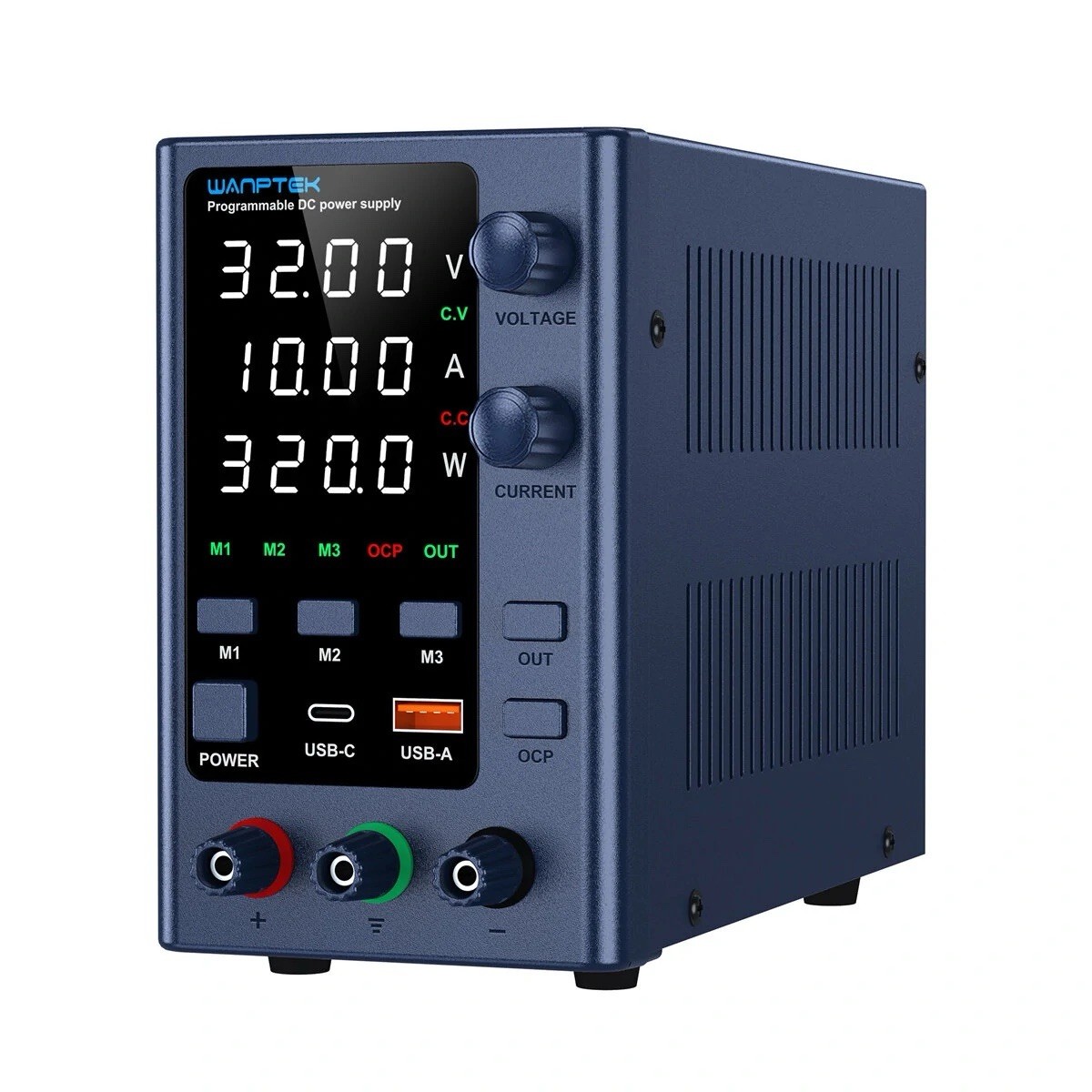 EPS 0-32V 10A Adjustable Lab DC Power Supply Variable Precision Internal Memorie