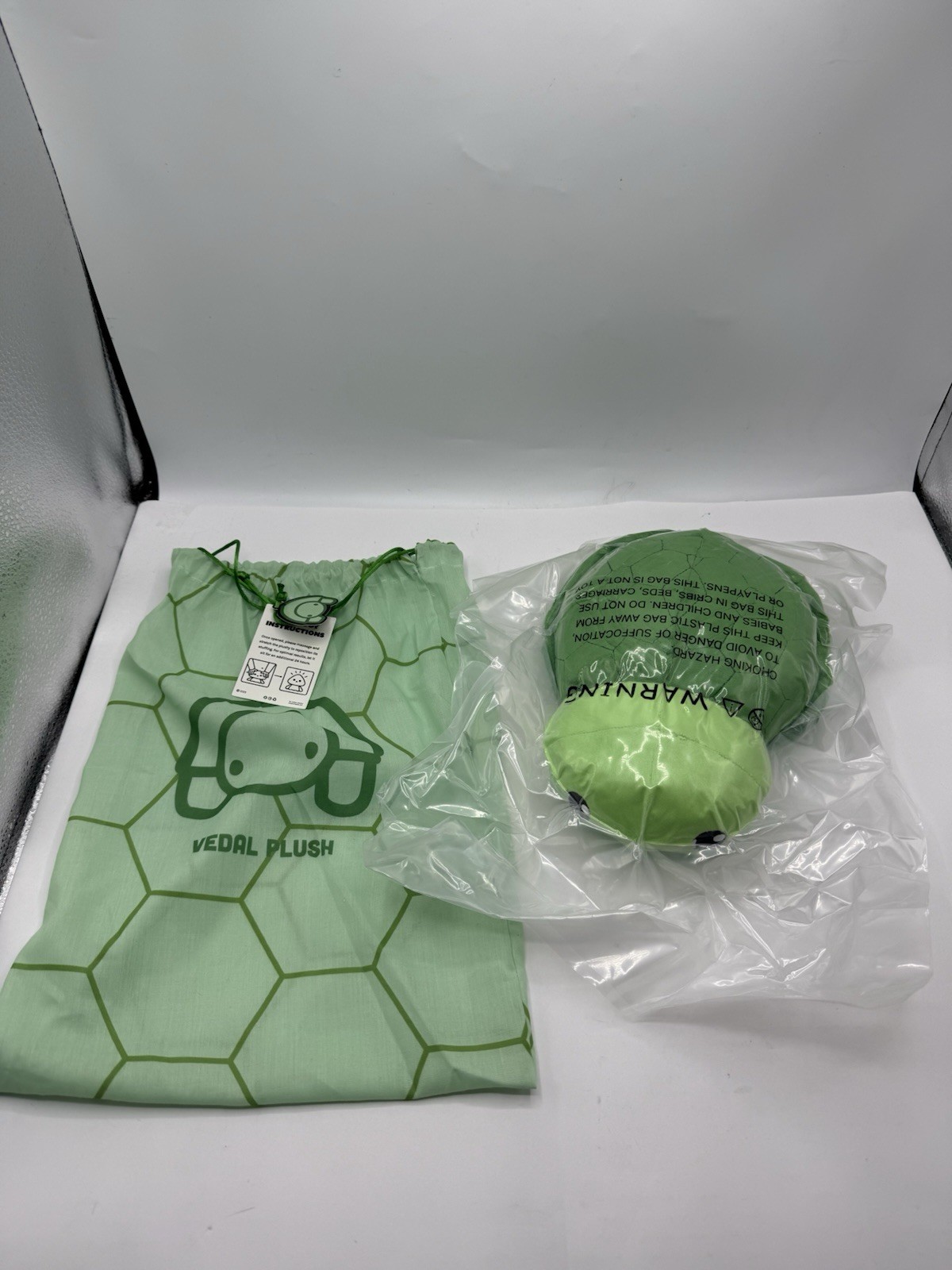 Vedal 10" Turtle (Tutel) Plush - 2025 Vtuber Twitch Merch - New with Carry Bag