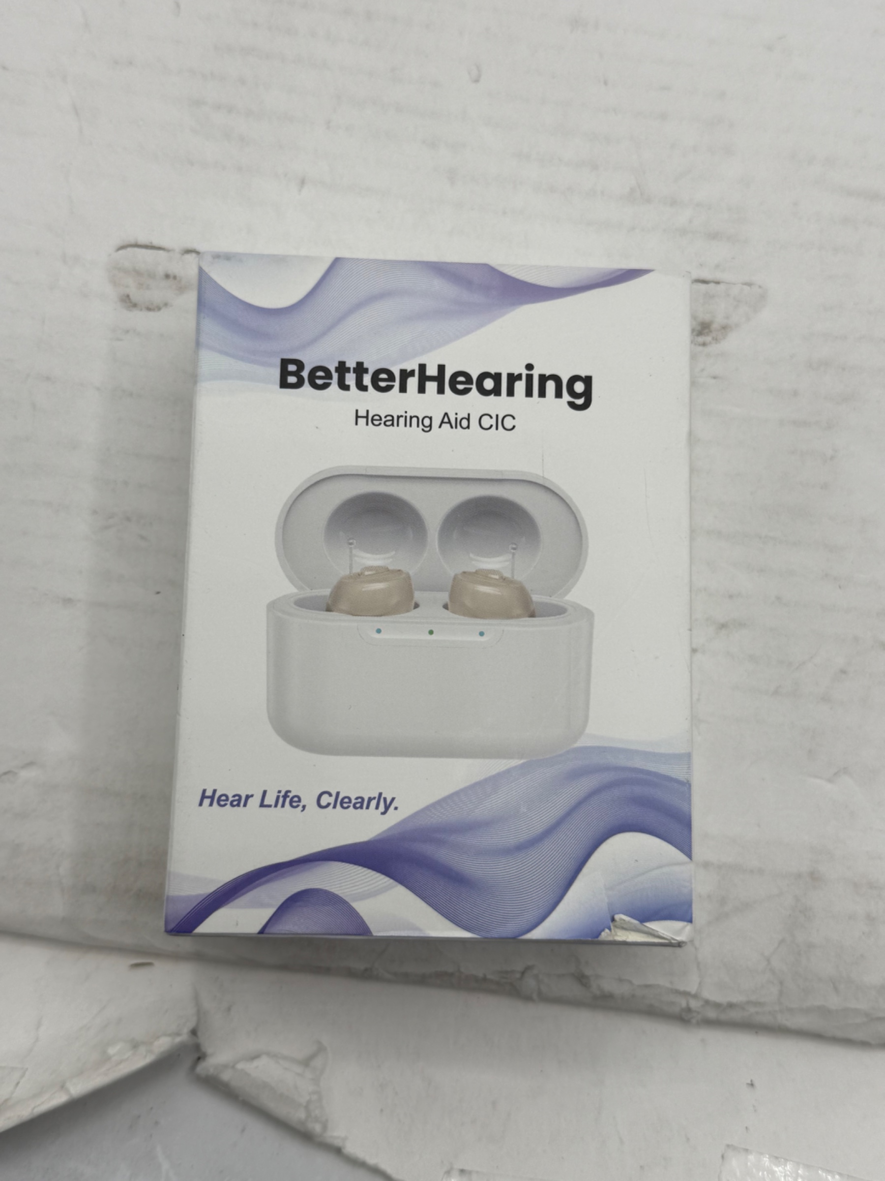 BetterHearing Hearing Aid CIC, OTC Hearing Aid (skin color)
