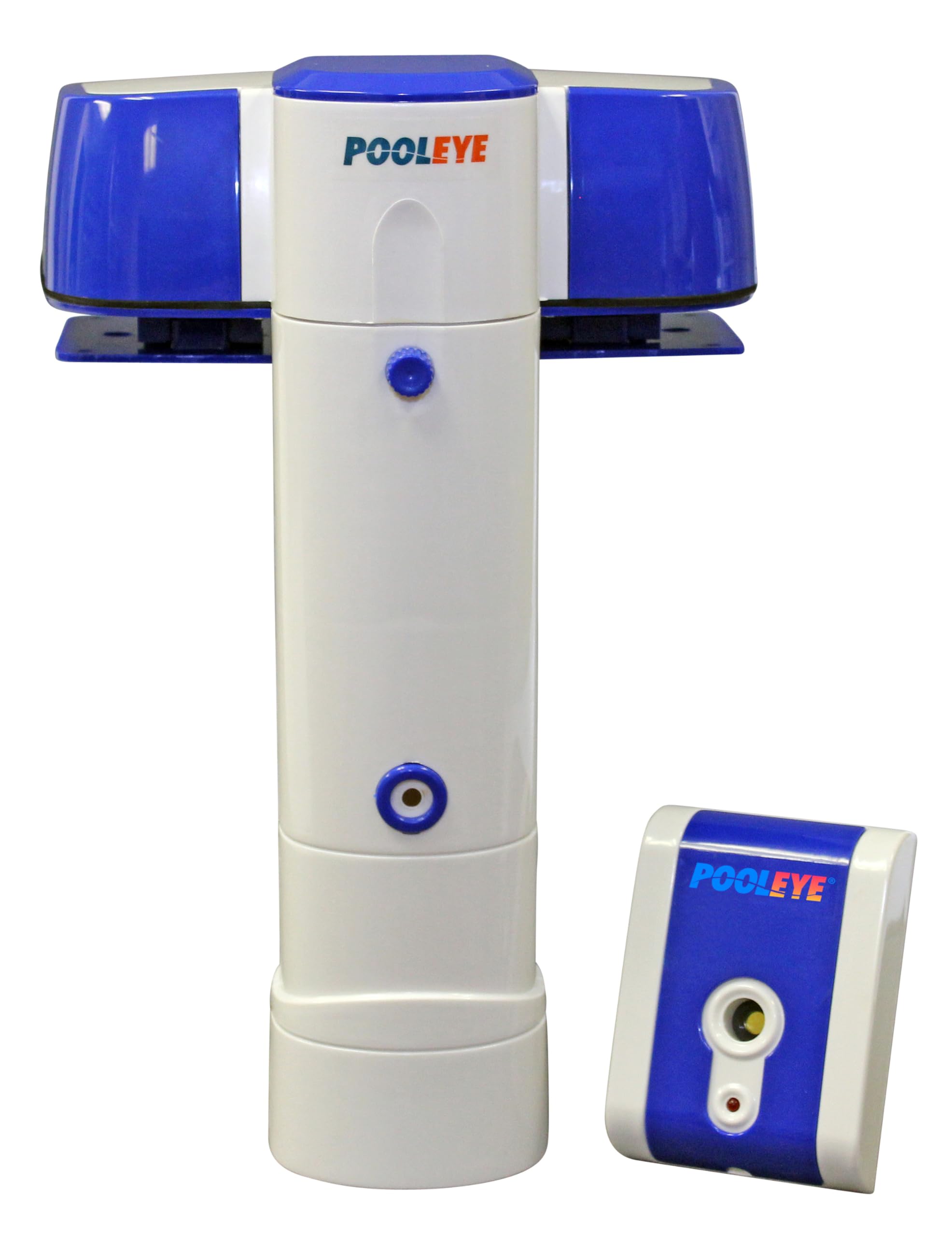 PoolEye Immersion Mountable Pool Alarm Compatible with Inground & Aboveground Pools ASTM-Compliant, Water Motion Sensor Advanced Technology Dual Protection, Poolside and In-Home Sirens, Multicolor