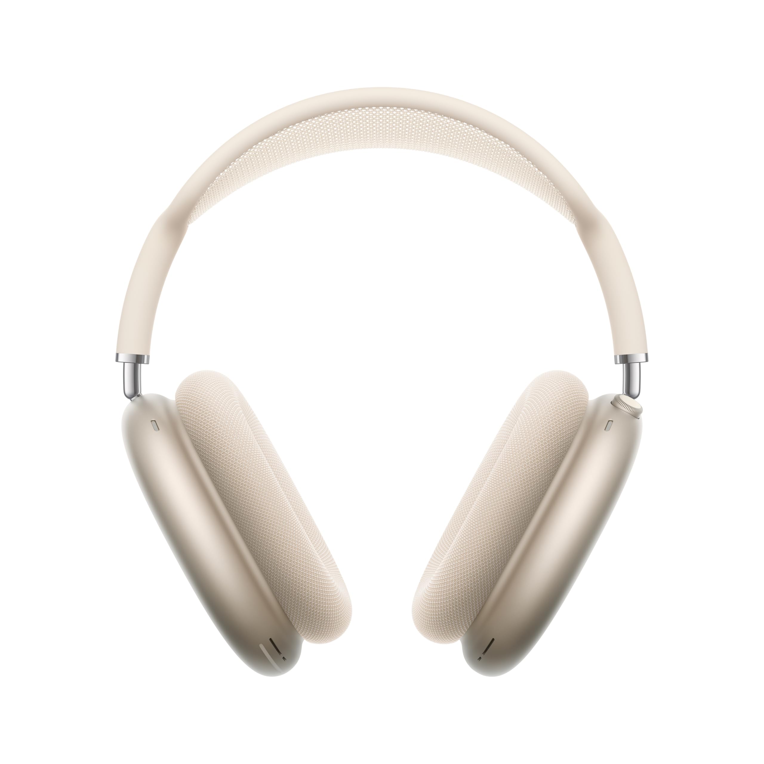 Apple AirPods Max Wireless Over-Ear Headphones, Pro-Level Active Noise Cancellation, Transparency Mode, Personalized Spatial Audio, USB-C Charging, Bluetooth Headphones for iPhone - Starlight