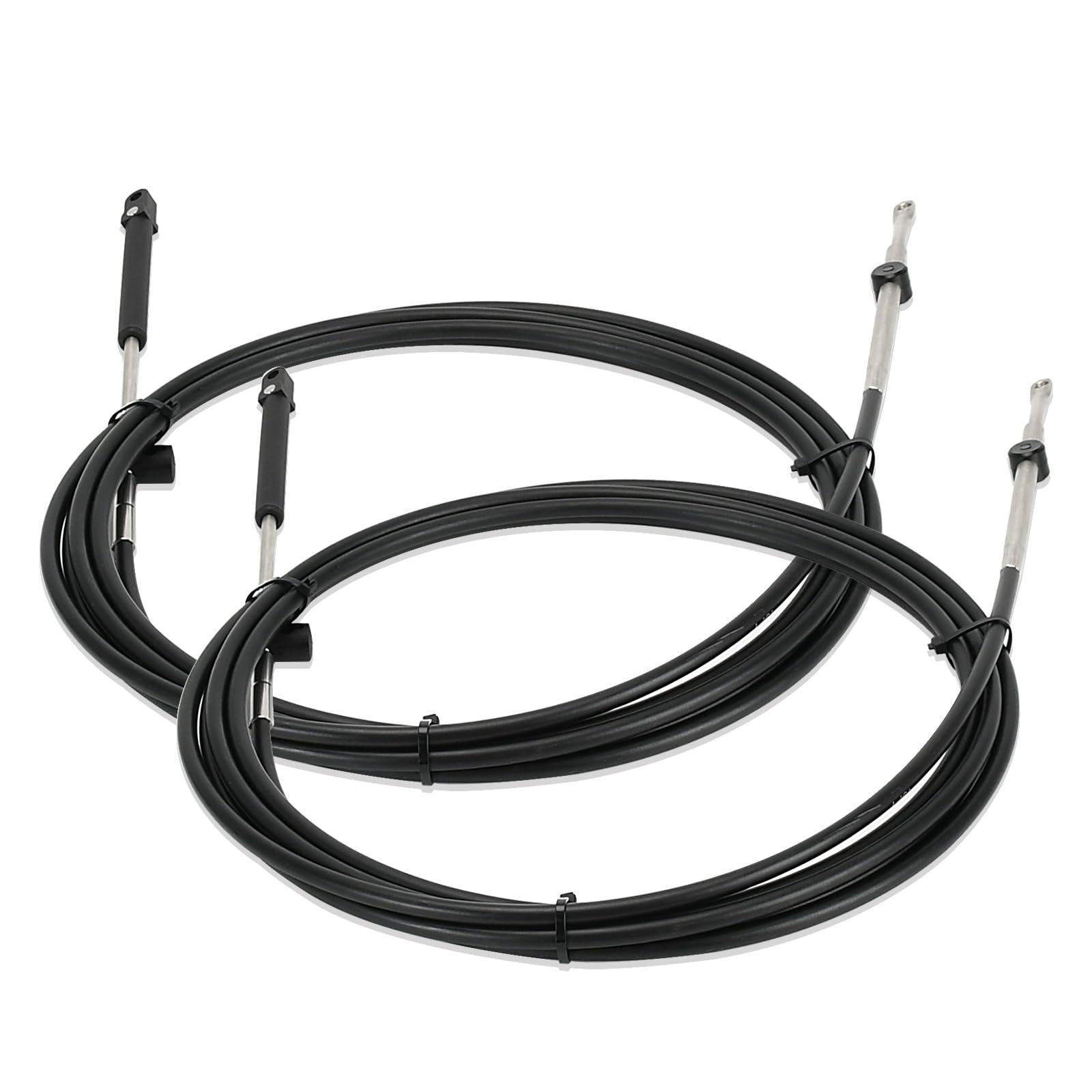 FQRANBO 19ft Boat Throttle and Shift Cables, 600A Gen I Remote Control Cable Fit for Mercury MerCruiser Marine Force Outboard Engine, Replace CC17919