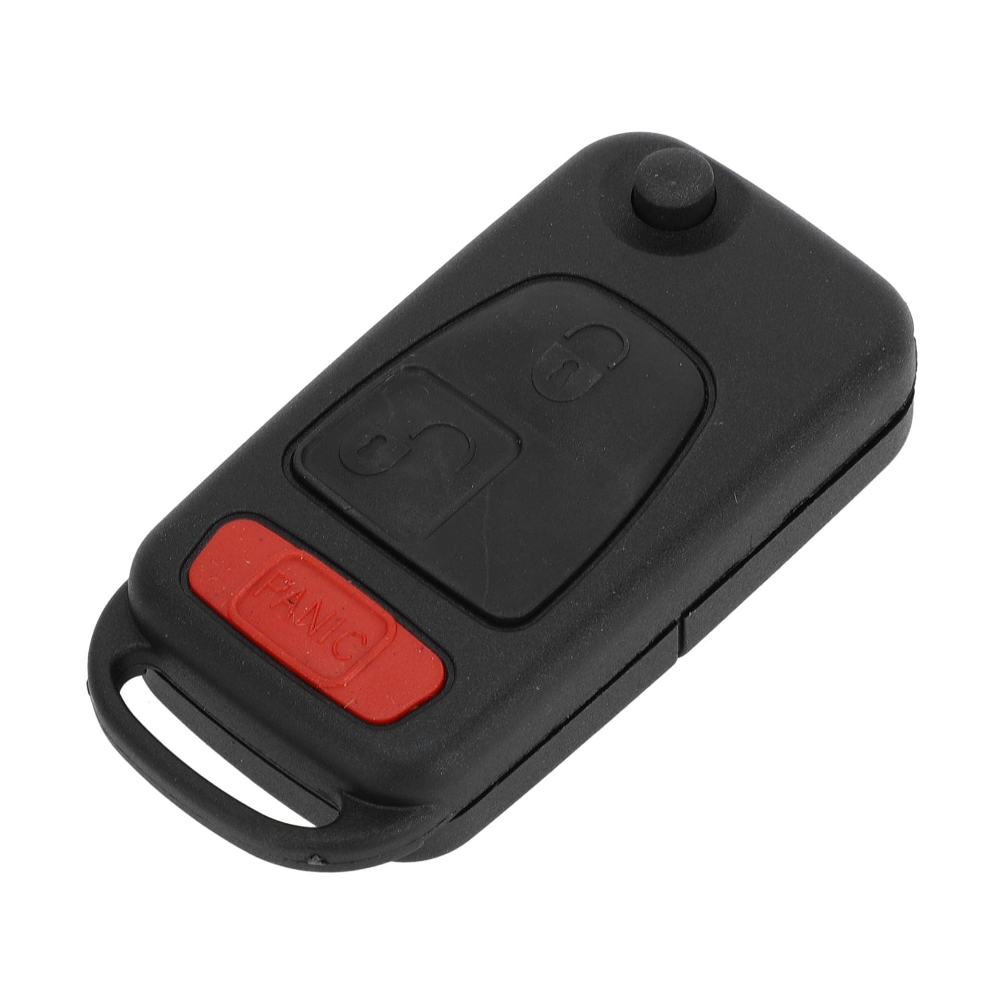 X AUTOHAUX Key Shell Case Keyless Entry Remote Key Fob Replacement Case for Mercedes-Benz ML320 1998-2003 3 Buttons