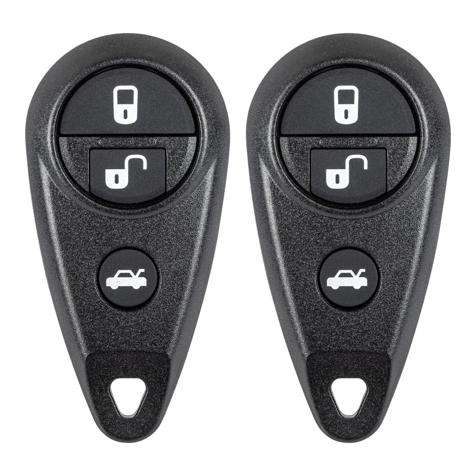 Vurkcy Key Fob Replacement for 2005-2007 Subaru Outback Legacy/ 06-08 B9 Tribeca/ 07-09 Impreza WRX STI/ 2009 Forester Car Keyless Entry Remote Control, NHVWB1U711, 4 Btn, 2Pcs