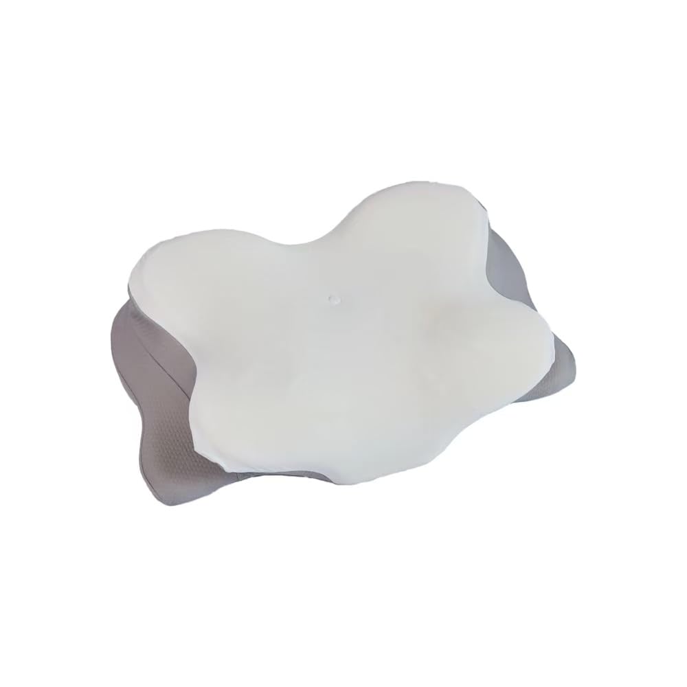 Fyova Neck Pillow Patented Contour Design with Premium Memory Foam for Neck Pain Relief Adjustable for All Sleepers