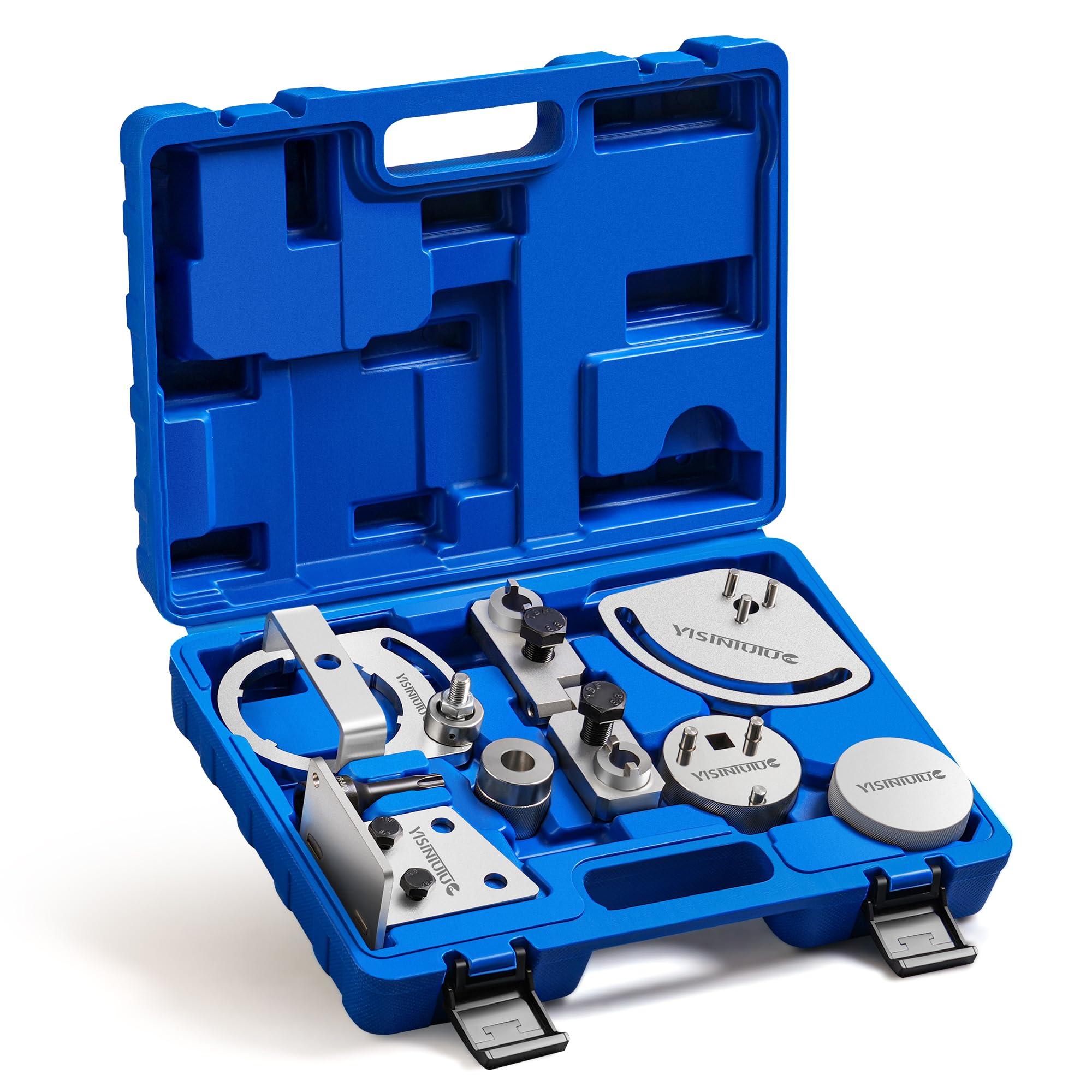 YISINIUTUO Engine Camshaft Alignment Timing Belt Tools Kit Fit for Volvo S80 XC90 XC60 XC70 3.0T 3.2 Replacement for Land Rover 3.2 i6 9997257 9997261 9997263 9997264 9997272 9997271 9997266 9997267