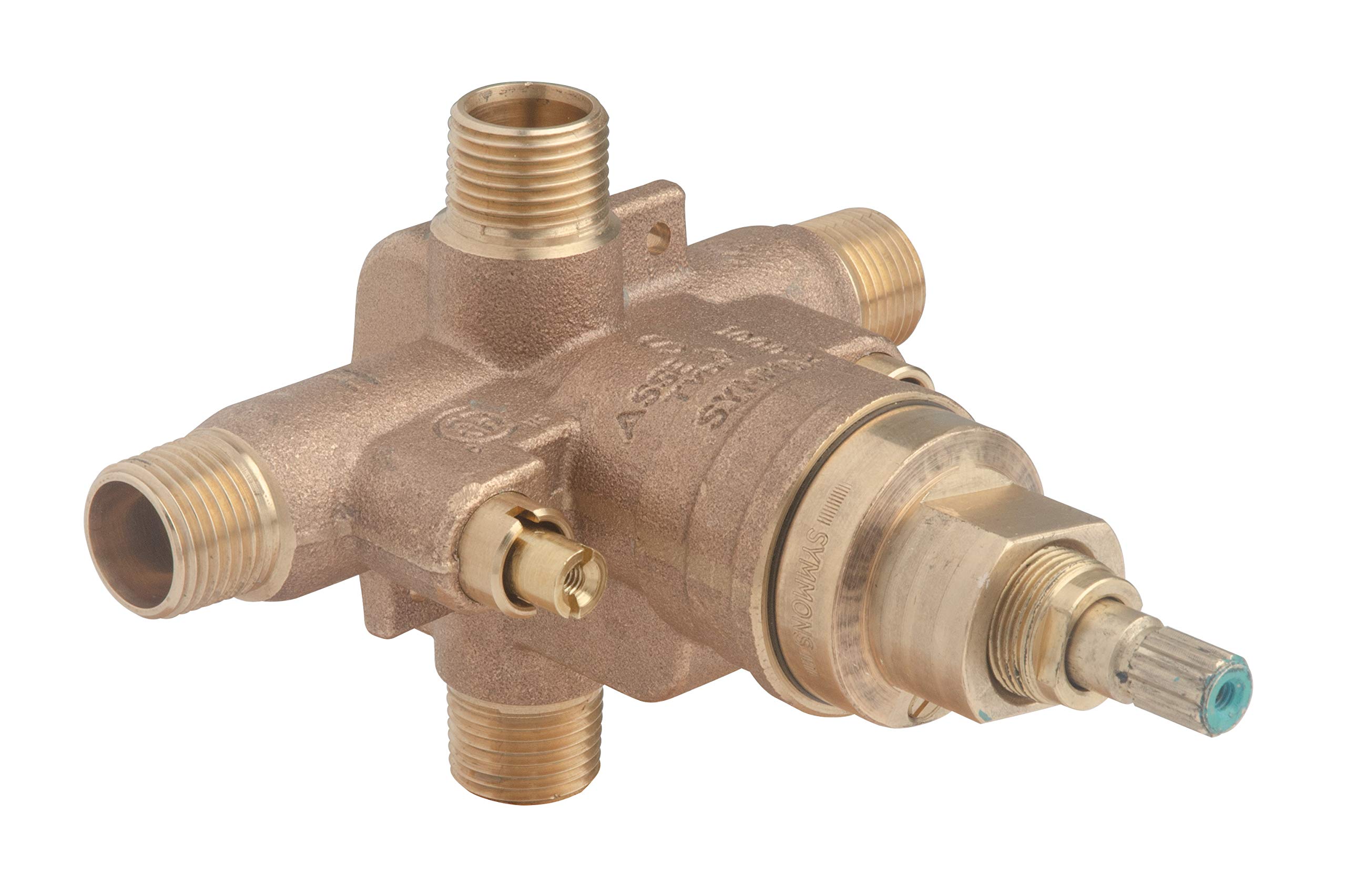 Symmons 262XBODY Temptrol Brass Pressure-Balancing Tub and Shower Valve with Service Stops