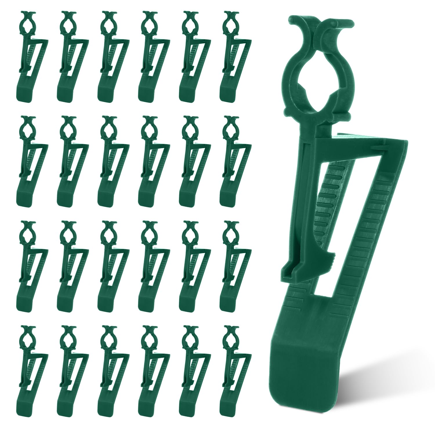 Brightown 400 Pack All in One Christmas Light Clip, Universal Gutter and Shingle, Holiday Light Clip for C7/E12, C9/E17, Rope, Icicle, Mini, Outdoor String Lights, Christmas Decor - No Tools Required