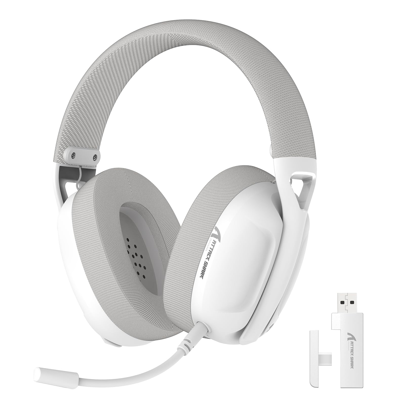 ATTACK SHARK L80 Ultra Light Gaming Headset **NO DONGLE** Works with Bluetooth