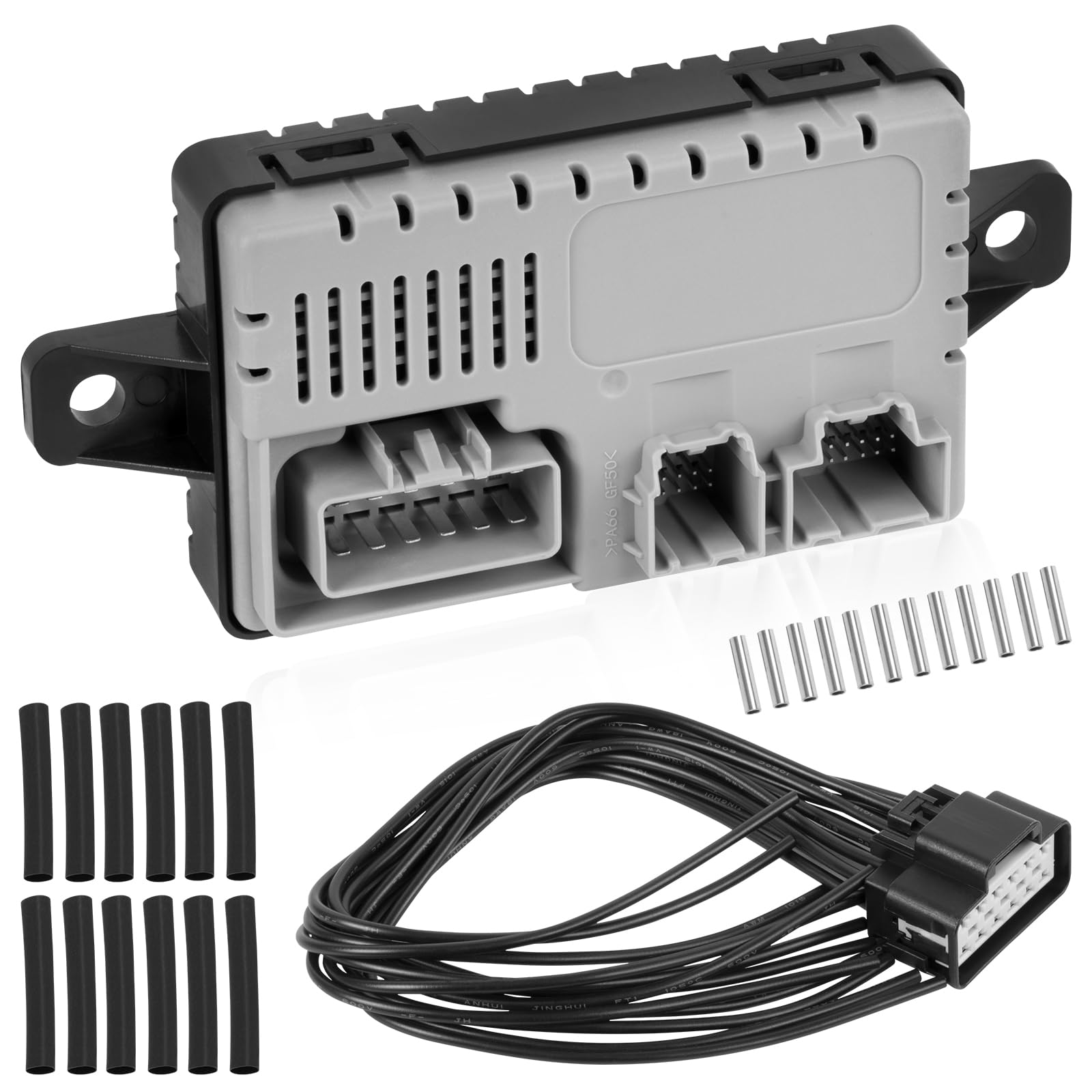 601-704 Seat Heater Control Module w/Pigtail Kit Compatible with Ford Edge Explorer F150 F250 F350 F450 F550 Super Duty Lincoln MKS MKZ MKT, Replace BU5Z14C724A