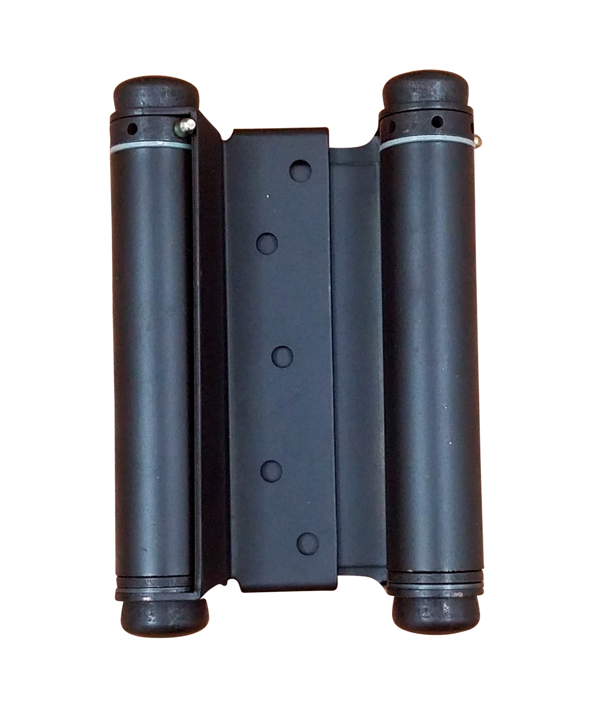 Hinge Outlet Adjustable Double Action Spring Hinge, 5 Inch, Oil Rubbed Bronze, Saloon, Swinging or Cafe Door Hinges - Highly Rust-Resistant, Self-Closing, Dual-Swing 