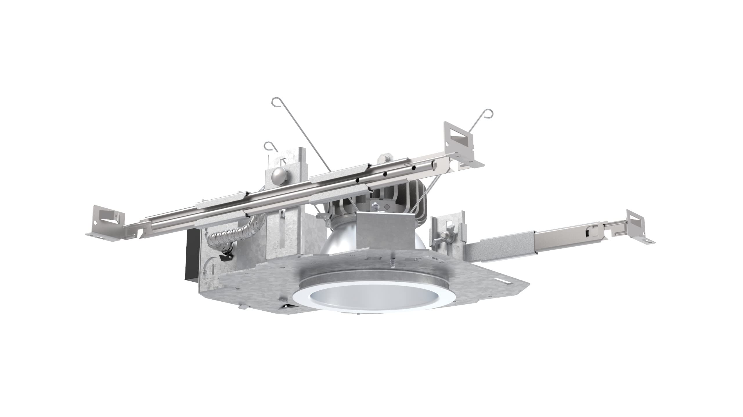 Lithonia Lighting LED Round Switchable Downlight awith Adjustable CCTs and Lumens, 4 Inches,White LDN4 ALO2 SWW1 MVOLT UGZ HSG LDN 