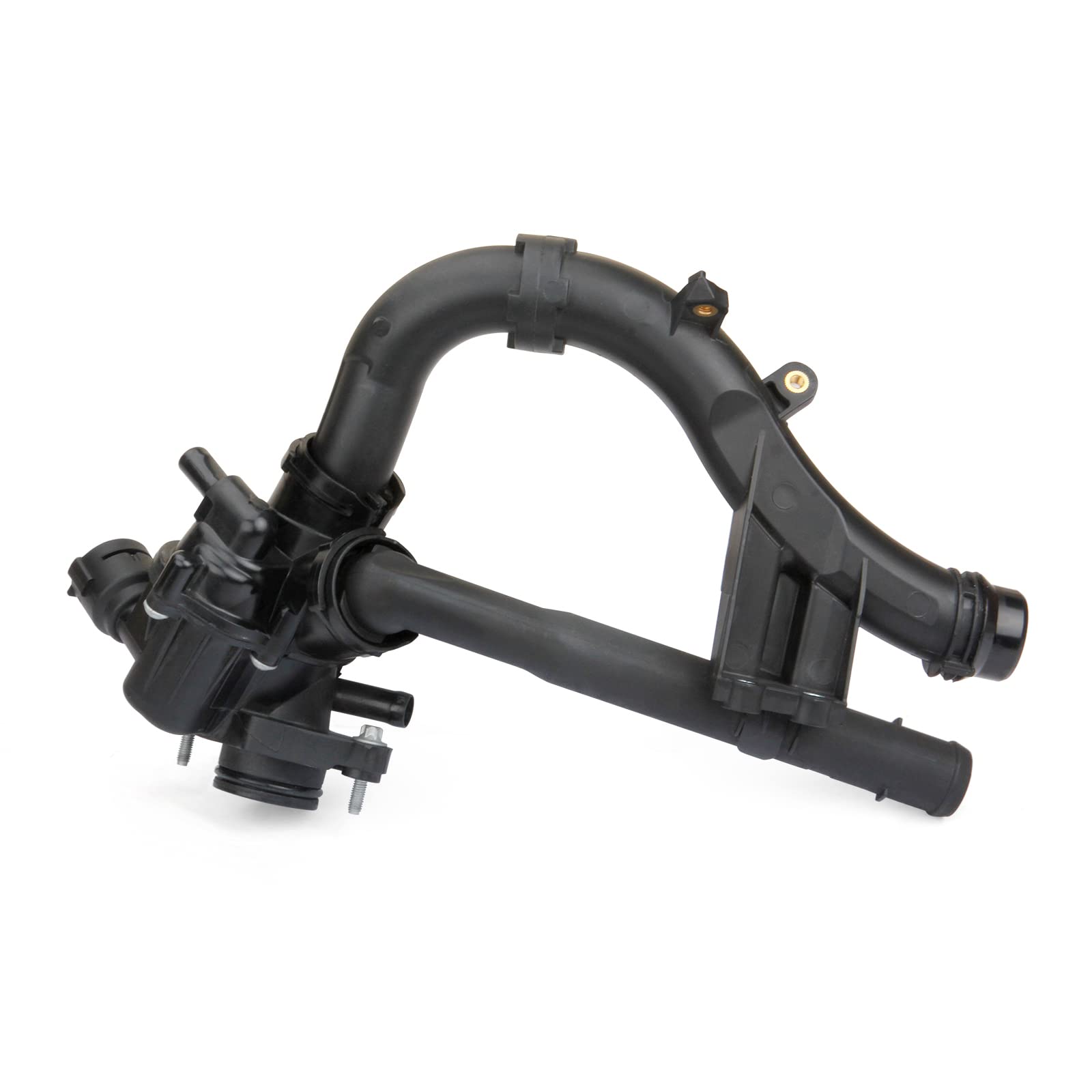 MITZONE Engine Coolant Thermostat compatible with 2015-2022 Mercedes Benz C180 C200 C350E E300 GLC250 300 350E SLC180 200 300 SLK 300 Replace A2742000115 2742003100
