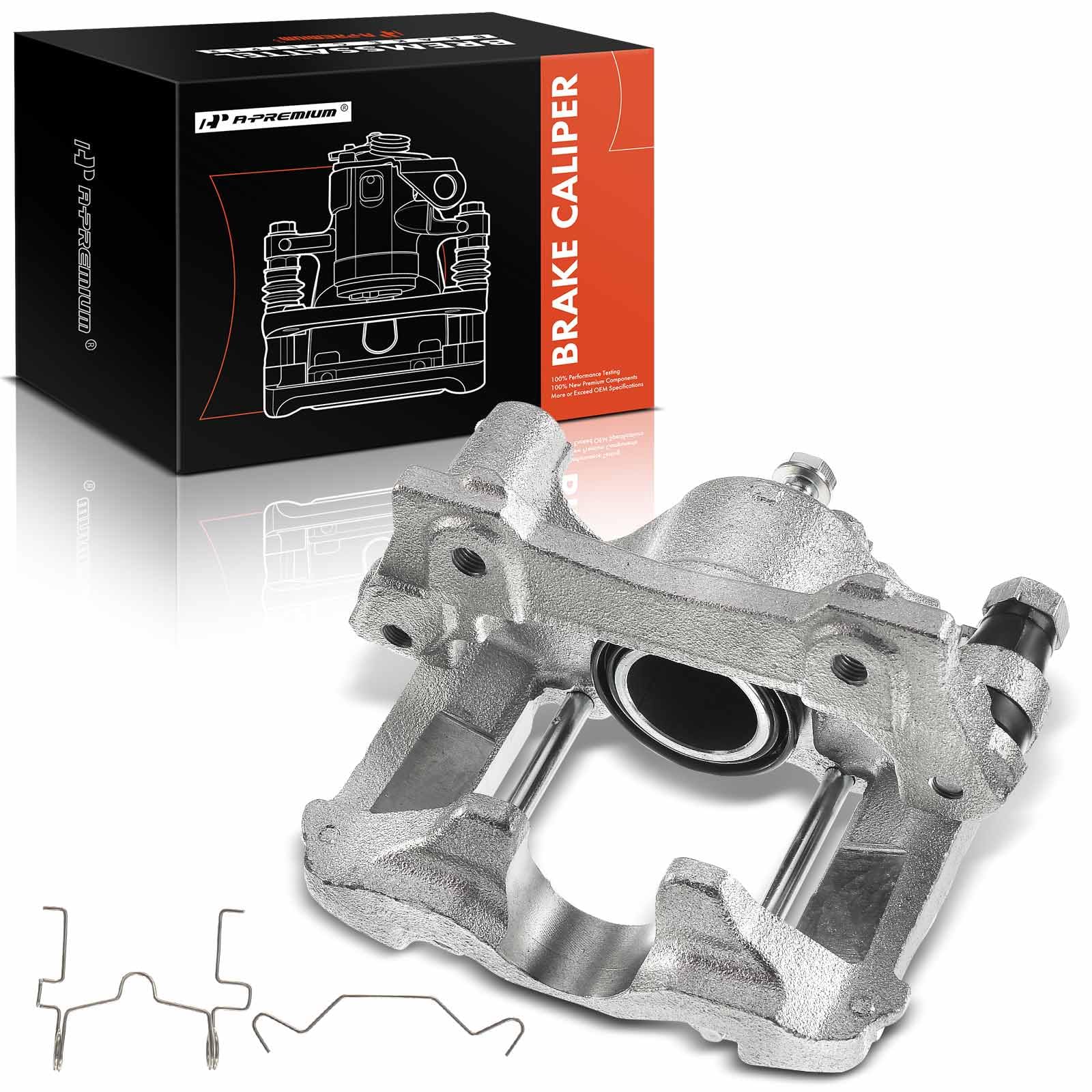 A-Premium Disc Brake Caliper Assembly with Bracket Compatible with Select Lexus Models - GS300 2006, IS250 2010-2013 - Rear Left Driver Side
