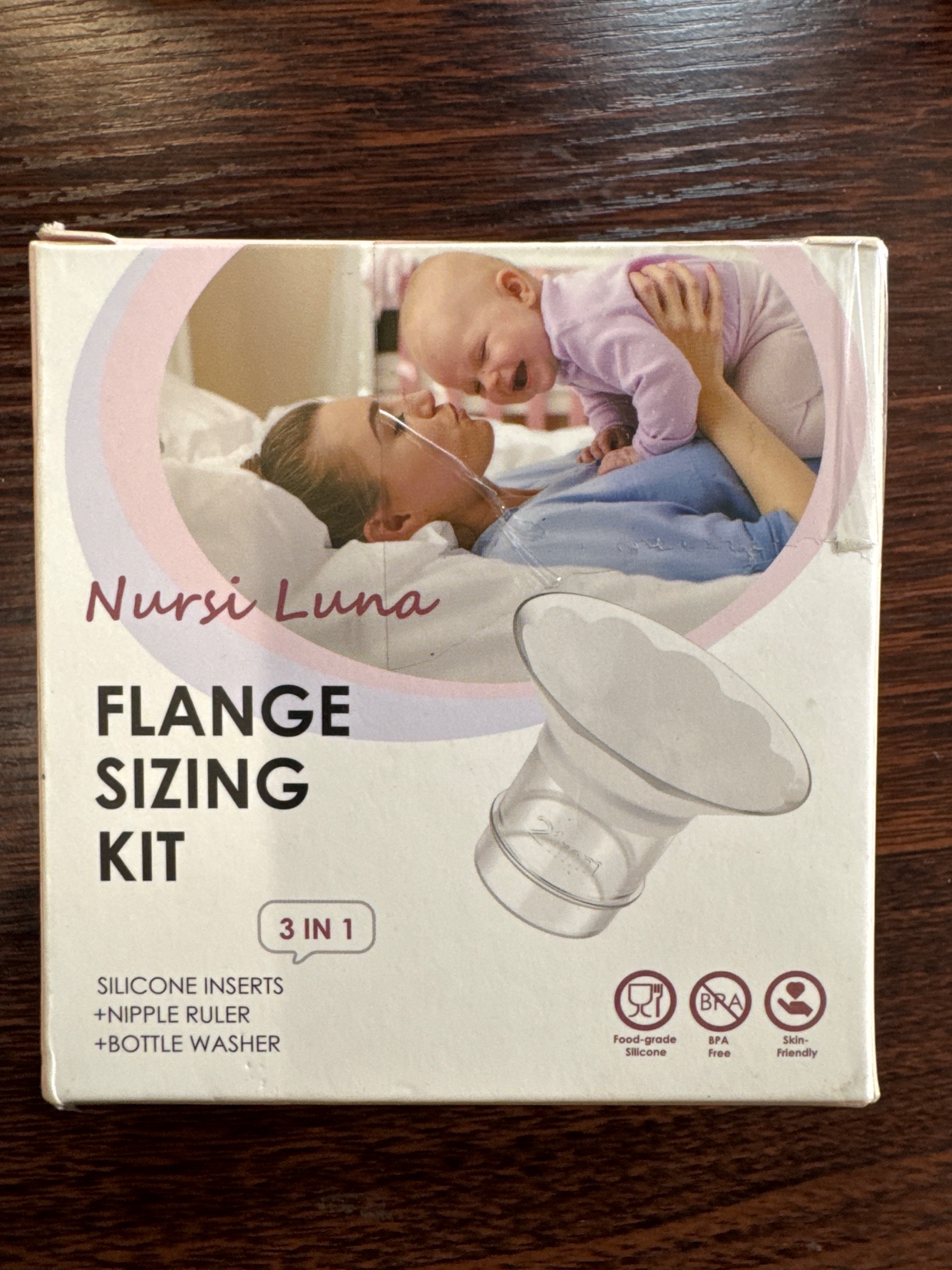 Nursi Luna flange sizing kit