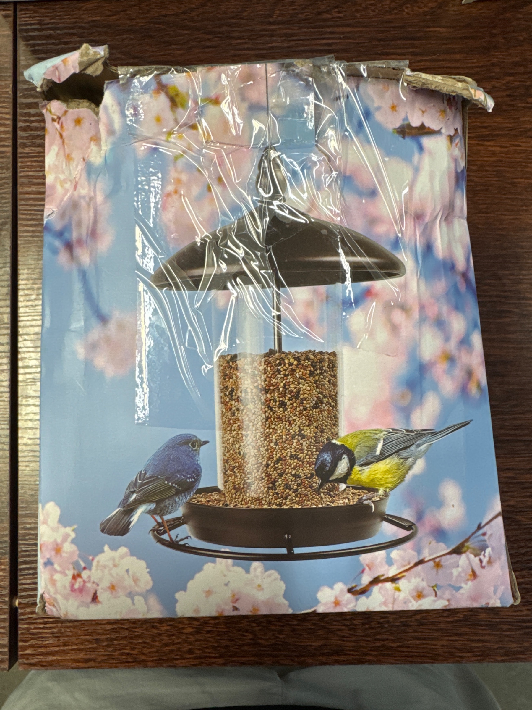Youvip Roof Bird Feeder-Chew Proof for Outdoor Hanging Wild Bird Seeds