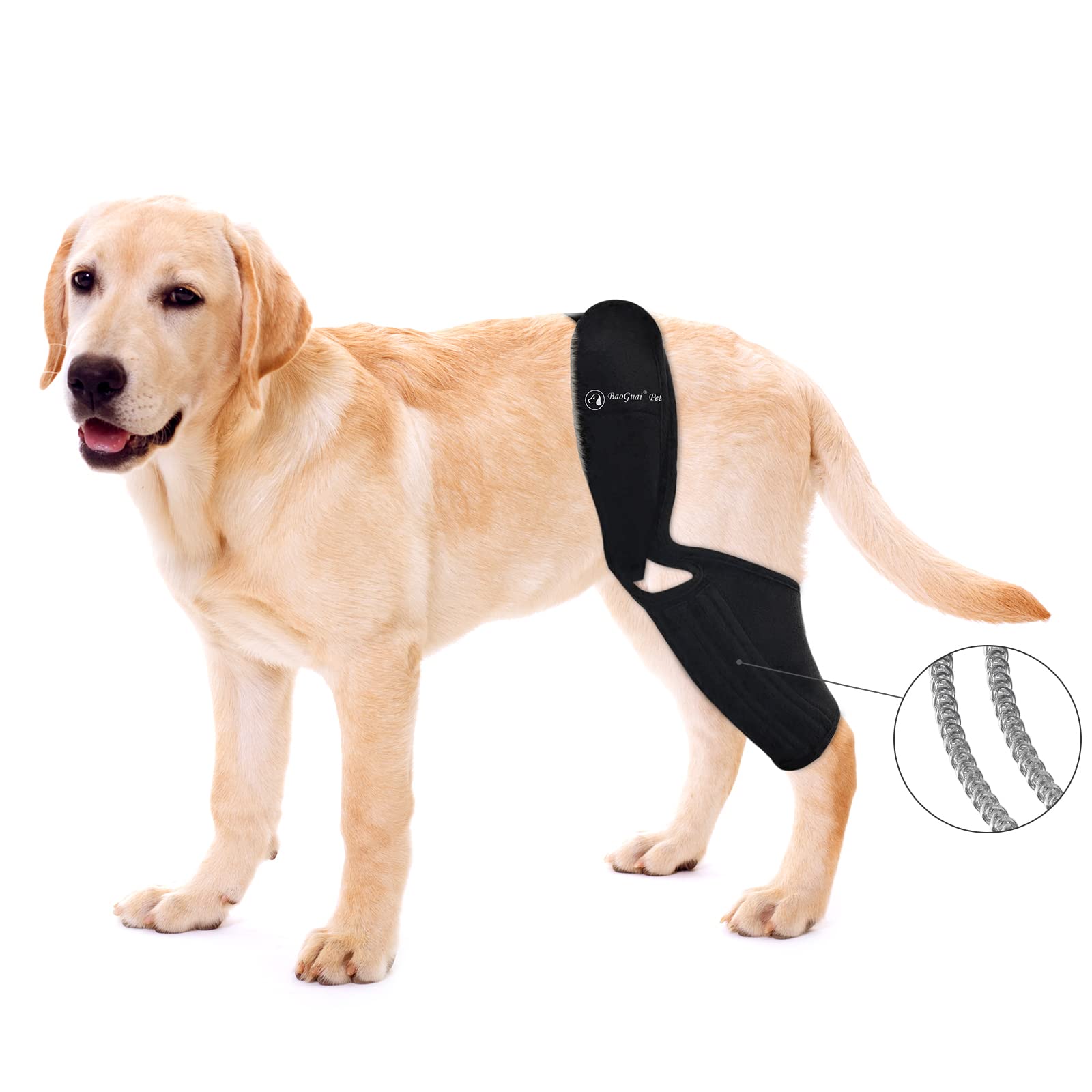 Knee Brace for Dogs ACL with Side Stabilizers - Large