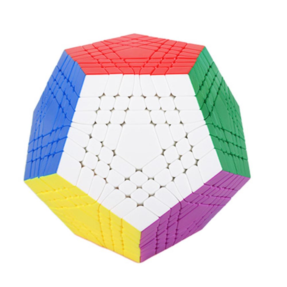 HELLOCUBE Teraminx 7x7 Cube Megaminx 7x7 Speed Cube Stickerless