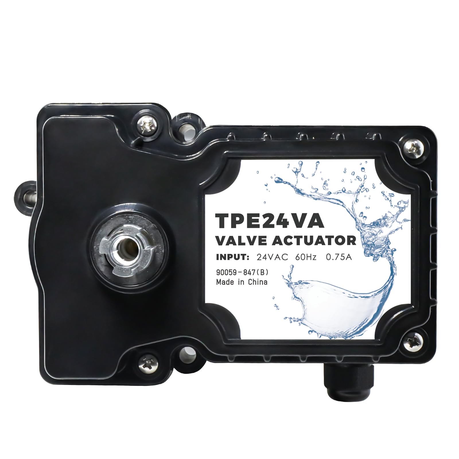 huoyeao TPE24VA 24-Volt Pool Valve Actuator Control, Compatible with All 24VAC Control Systems, for Pools, Spa, Solar Equipment