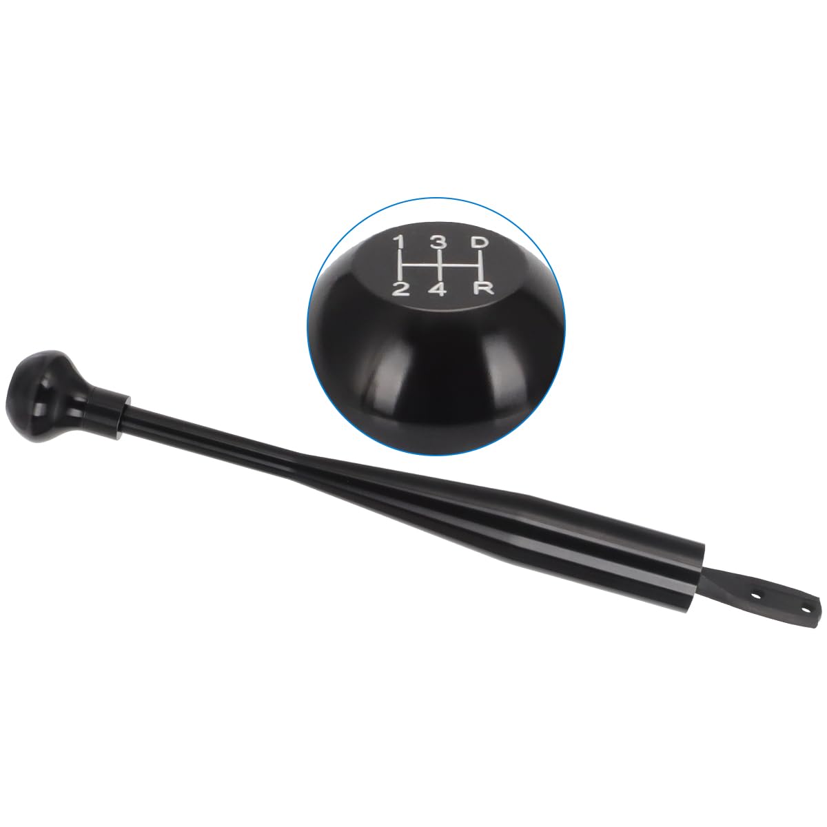 5-Speed Transmission Shifter Stick Kit (for ZF5-28-KIT), for Ford Super Duty F250/F350/F450 for ZF S5-42(1987-1994) for ZF S5-47(1995-1997), Replacement for OEM 4C3Z-7210-AA