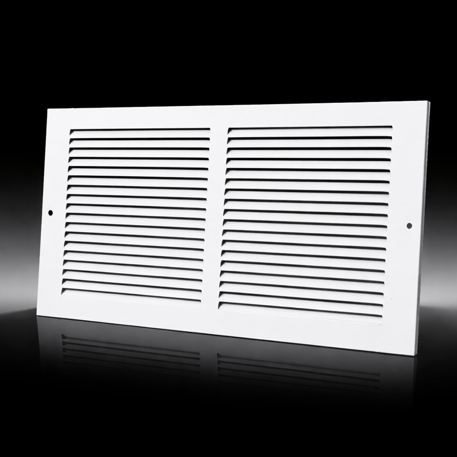 Steel Return Air Grill,Return Air Vent Cover (Duct Opening) Cold Air Return Vent Cover for Wall or Ceiling (14"W x 8"H Duct Opening)