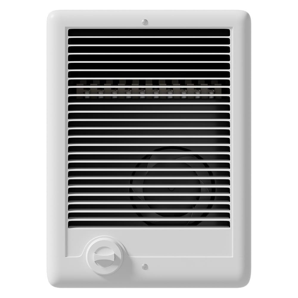 CSC152TW Electric Wall Heater?240 Volt, 1500 Watt, White) Wall Heater Complete Unit With Thermostat