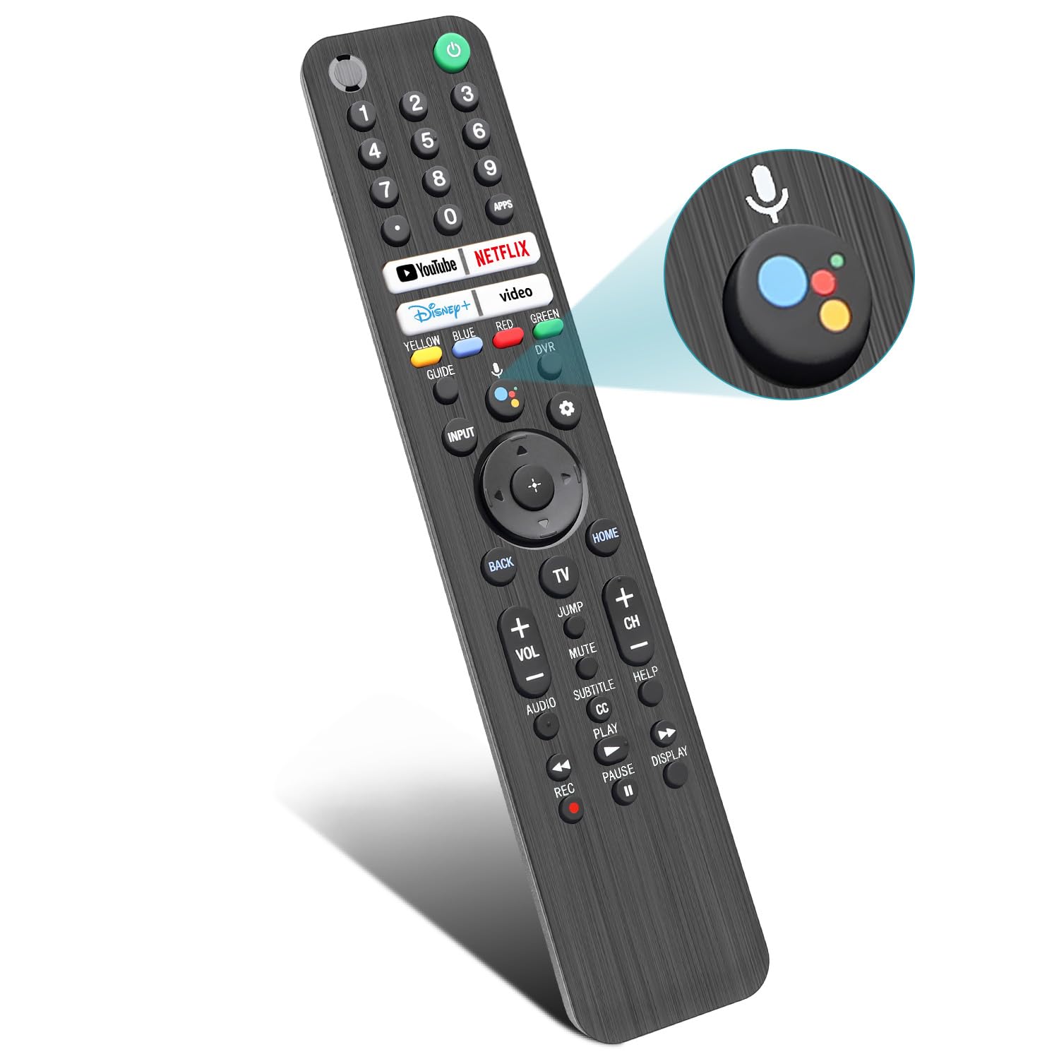 Replacement for Sony TV Remote, for All 2019-2026 Sony Remote Control for Bravia Smart TV with Voice Control. for Bravia XR/XBR/KD/K Series Google/Android TVs. 1-Year Warranty.