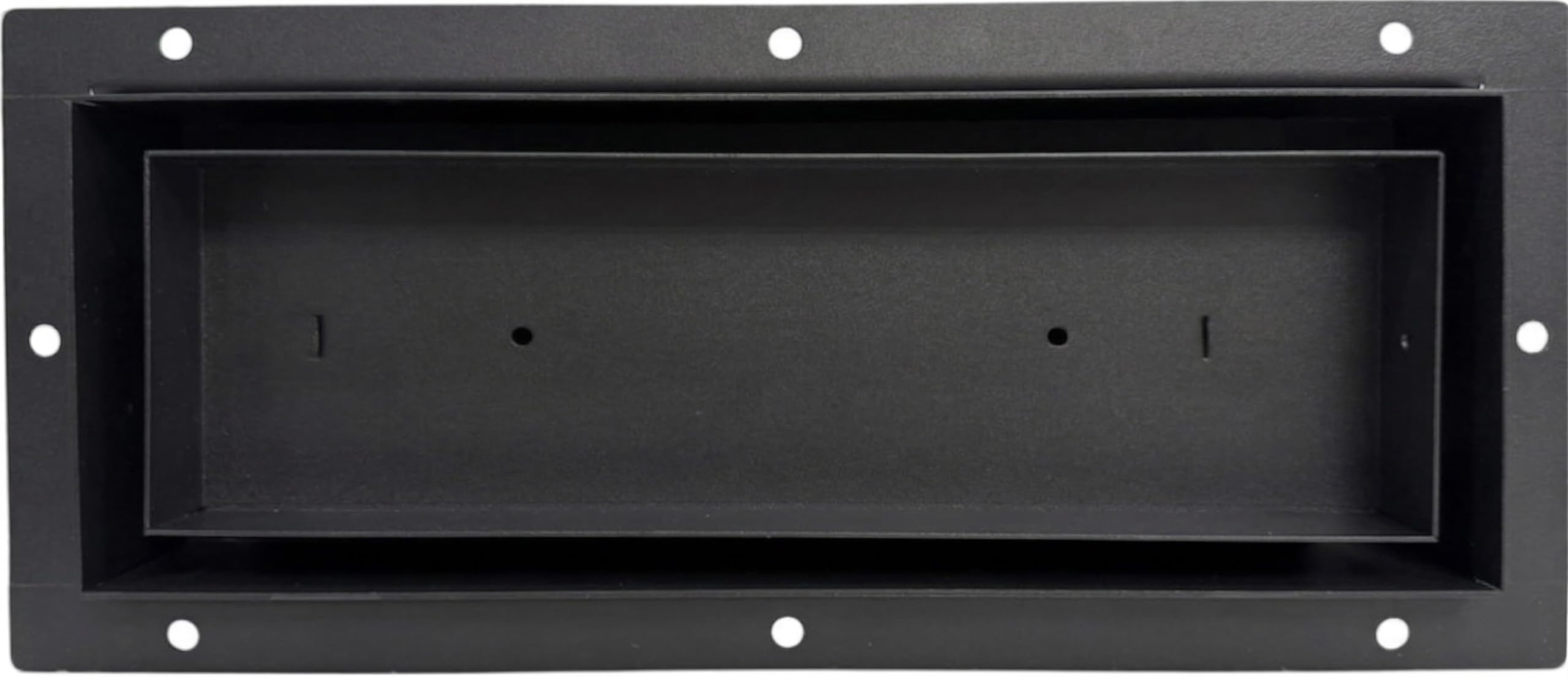 4x10 Flush Metal Floor Vent - Hidden Undermount 3-Piece Custom Heavy Duty Insert Register, Completely Flush Walkable tillable Grille Vent Cover, Adjustable Airflow & 2 Year Warranty - Khan Supply CO