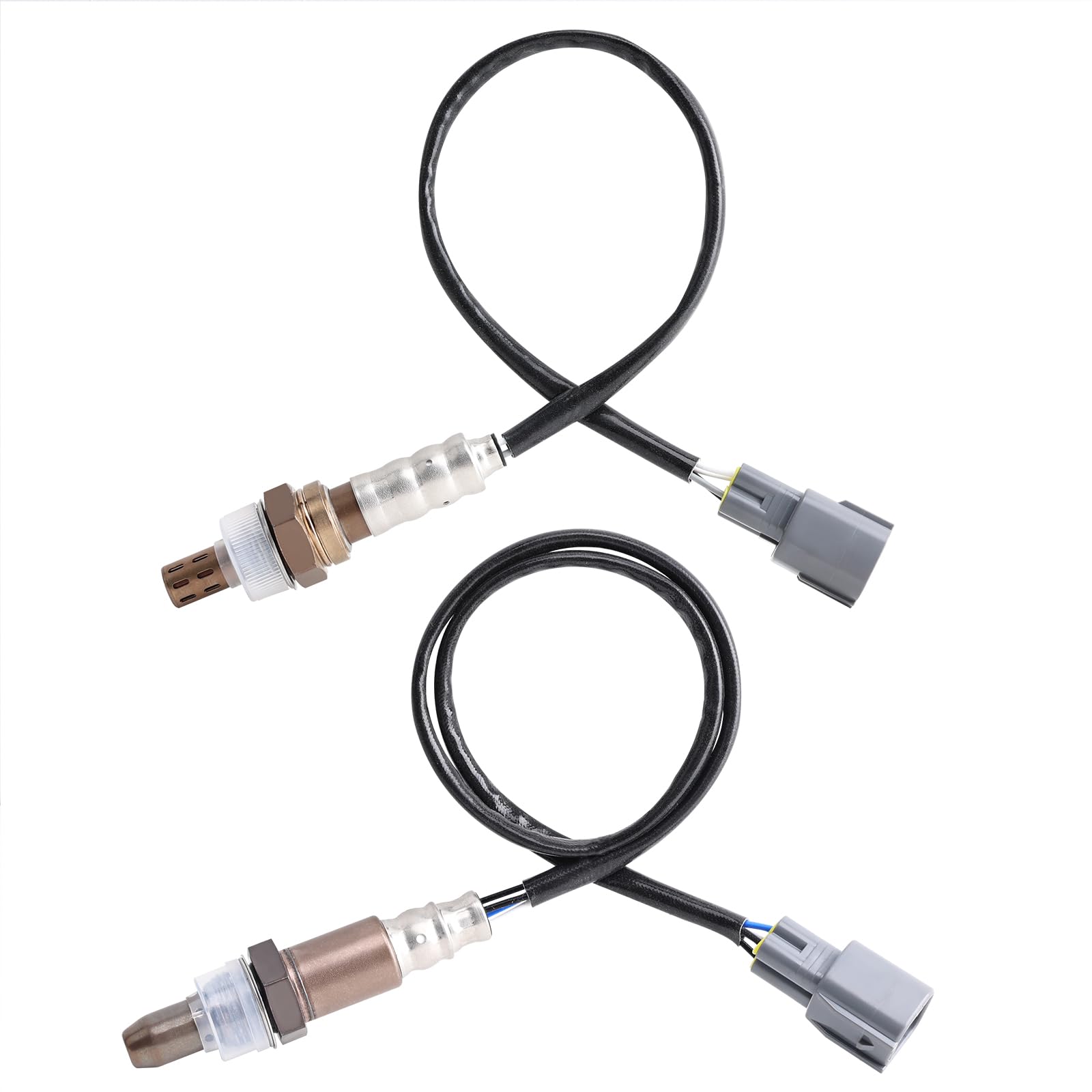 HTMXJA 2Pcs Upstream and Downstream Oxygen O2 Sensor for 2005-2011 Tacoma L4-2.7L .OE#250-24360 250-54113