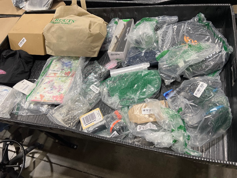 box of mixed items