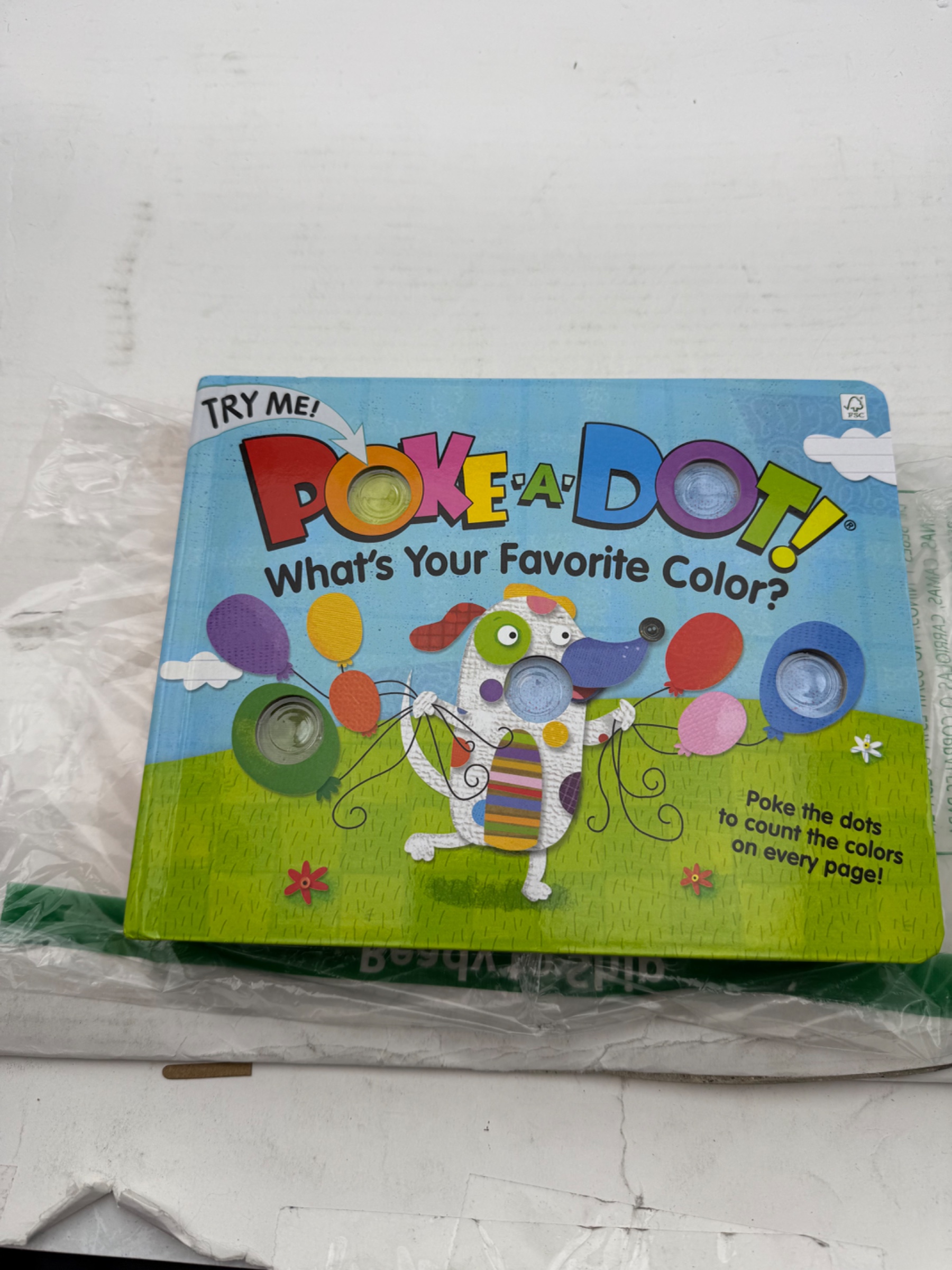 What's your Favorite Color Poke-A-Dot Book