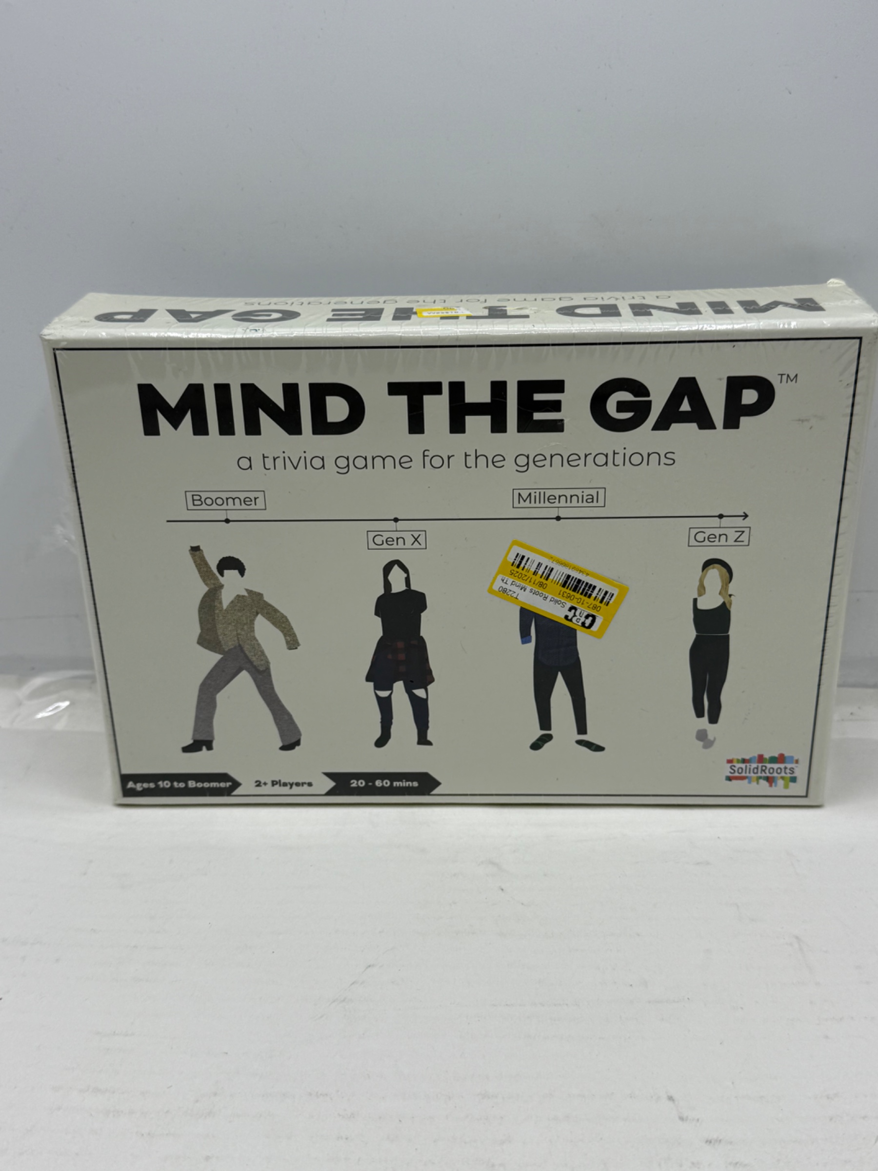 Mind The Gap Deluxe Trivia Game, 2-12 Players, for Ages 10+