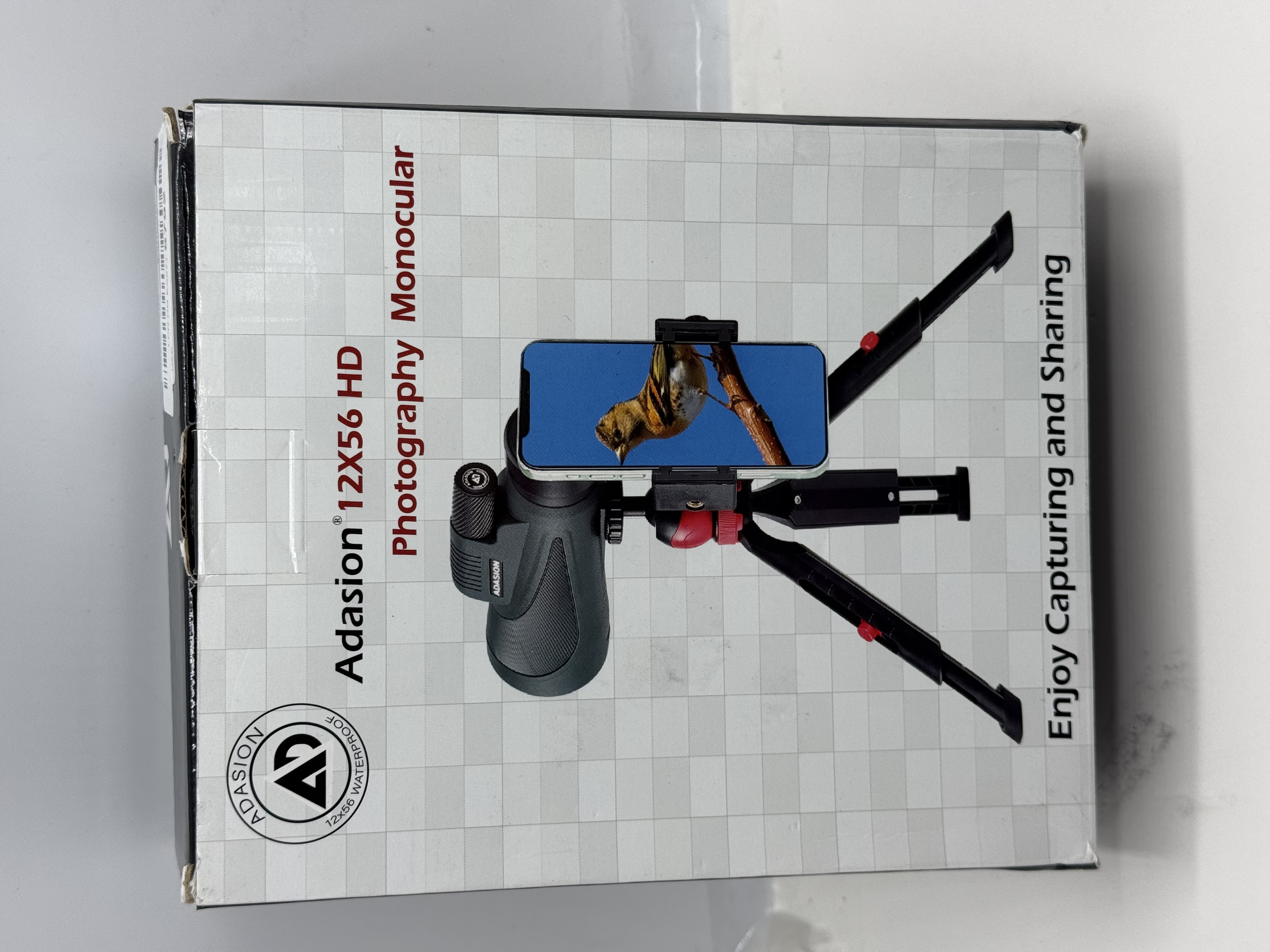 Adasion 12x56 Monocular Telescope