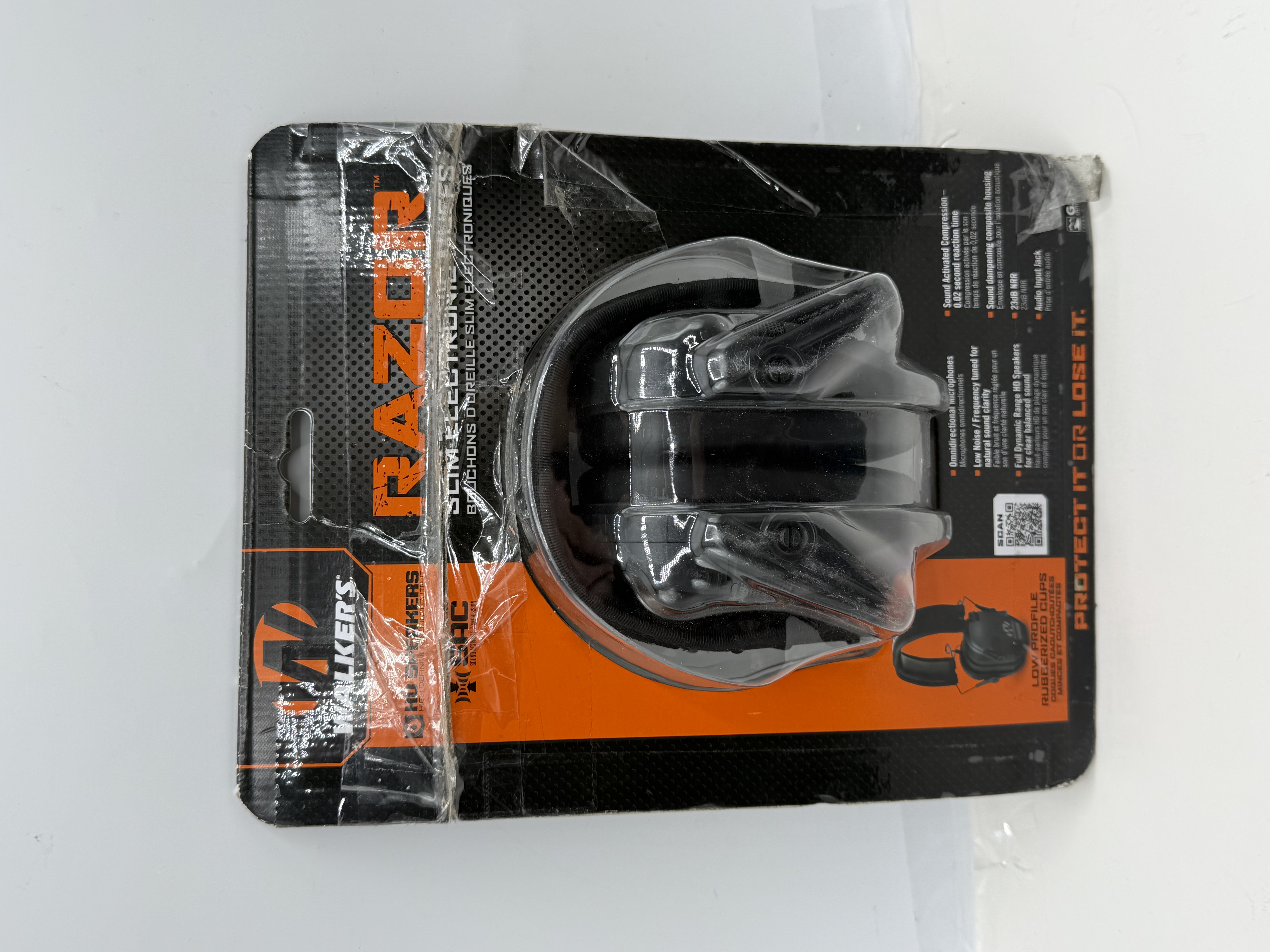 Walkers Razor Slim Electronic Ear Protection Muffs
