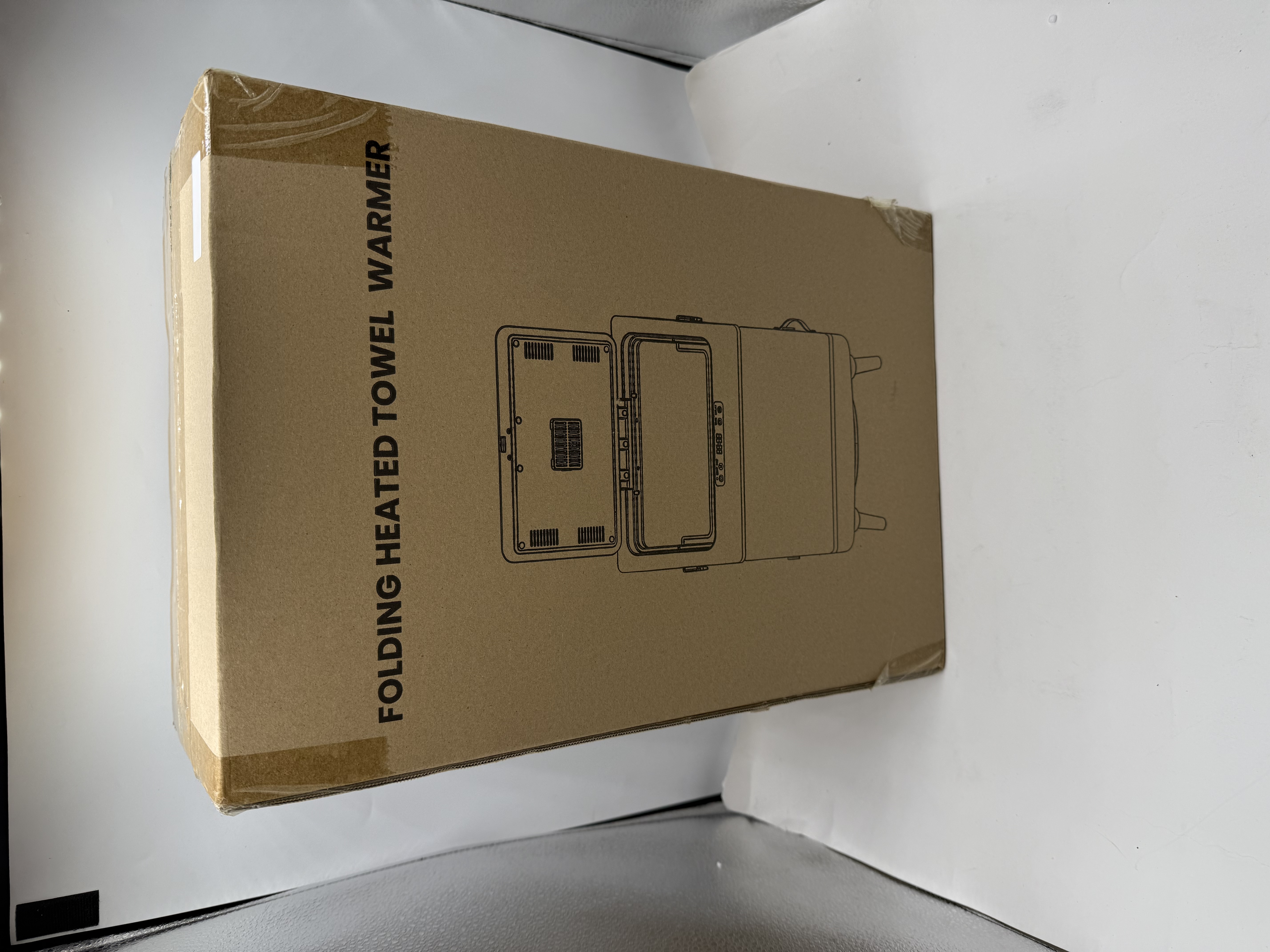 Folding Electric Heated Towel Rack Warmer