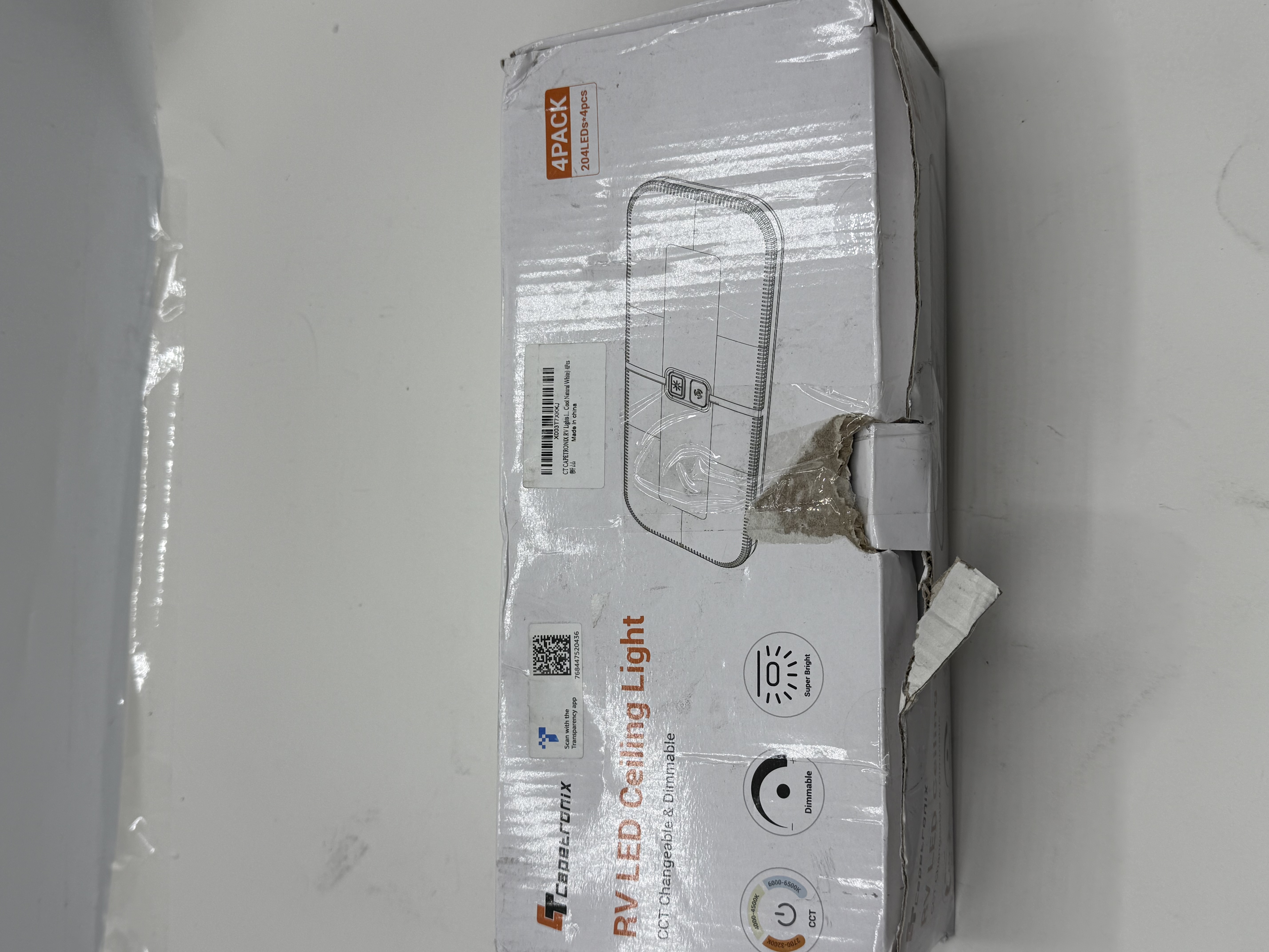 CT CAPETRONIX RV Lights Interior, 3 Color TEM Camper Lights