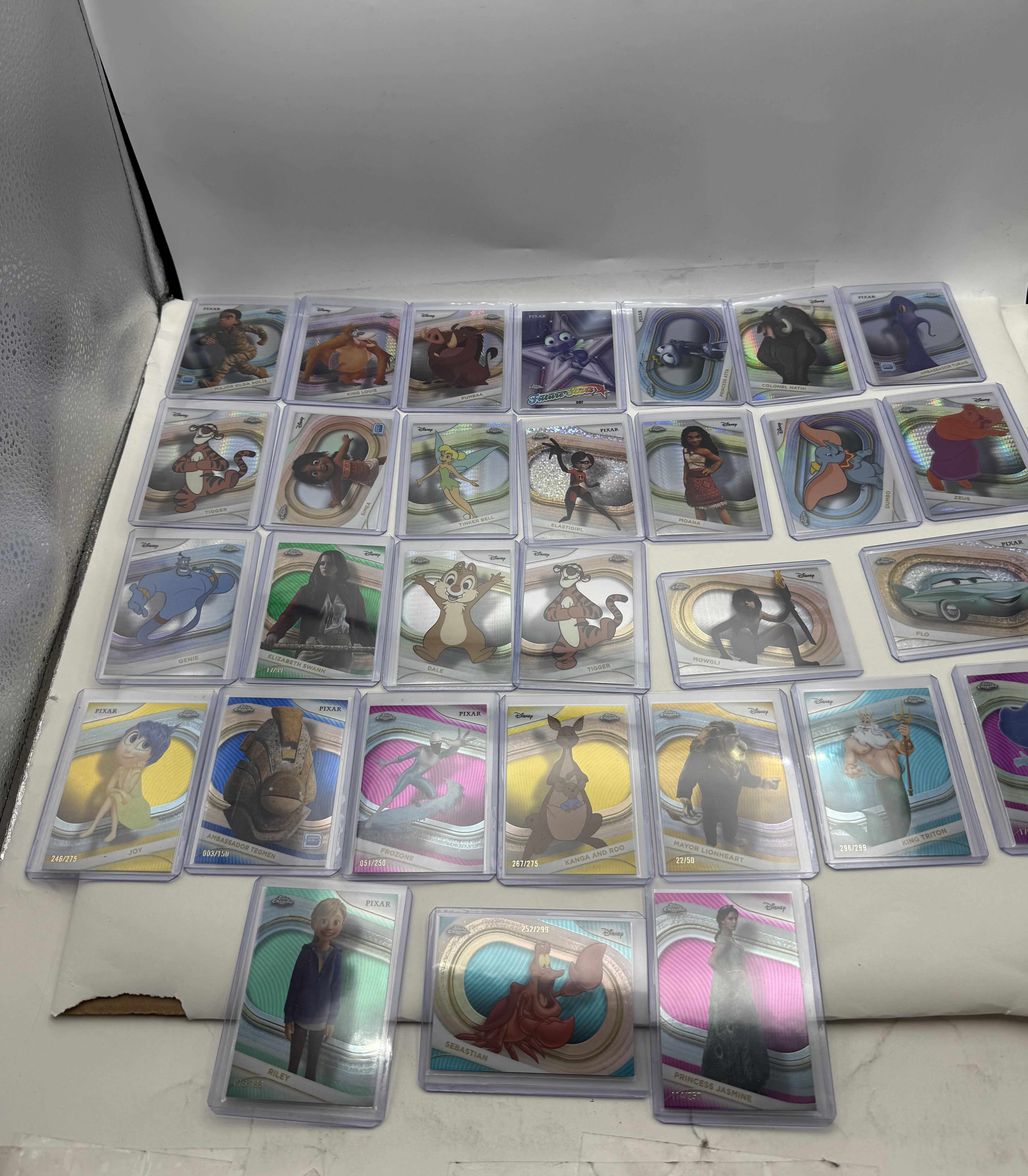 Topps Disney Chrome 2025 BUNDLE 🔥LOT OF 30 CARDS /50 /150 /199 & MORE