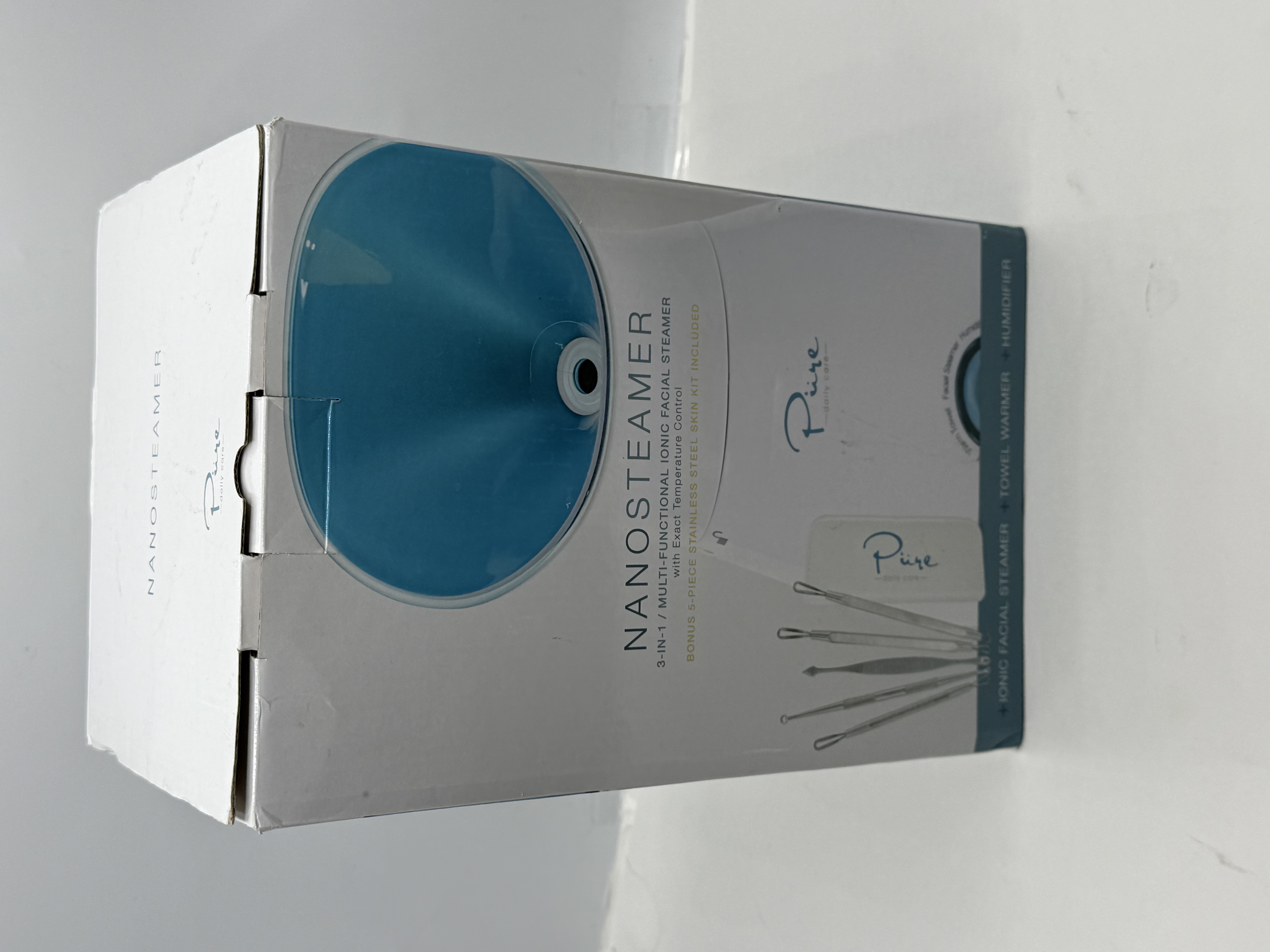 Nano Steamer 3 in 1 Multi-Functional Ionic Facial Steamer 