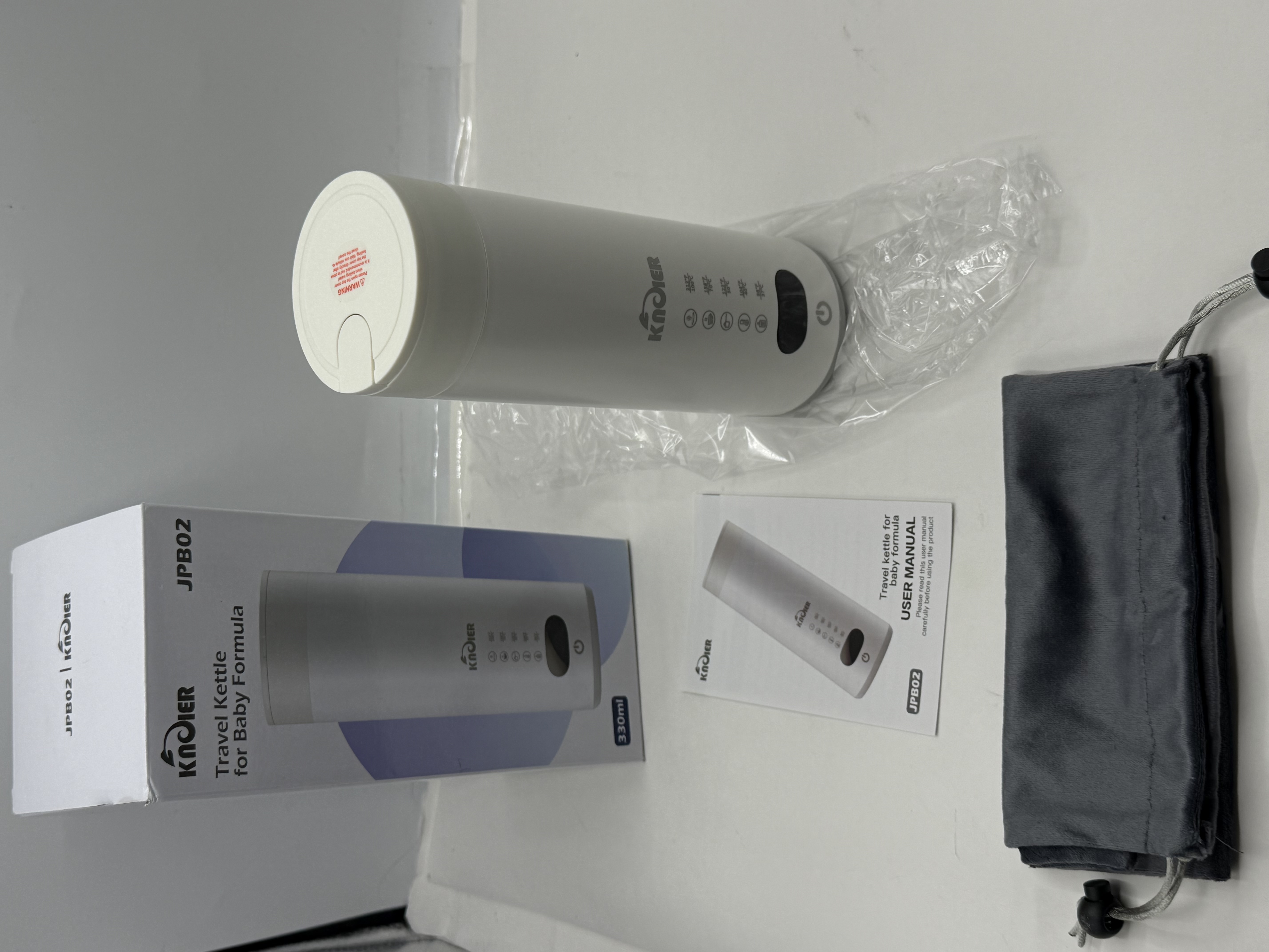 Knoier Travel Electric Baby Formula Water Kettle