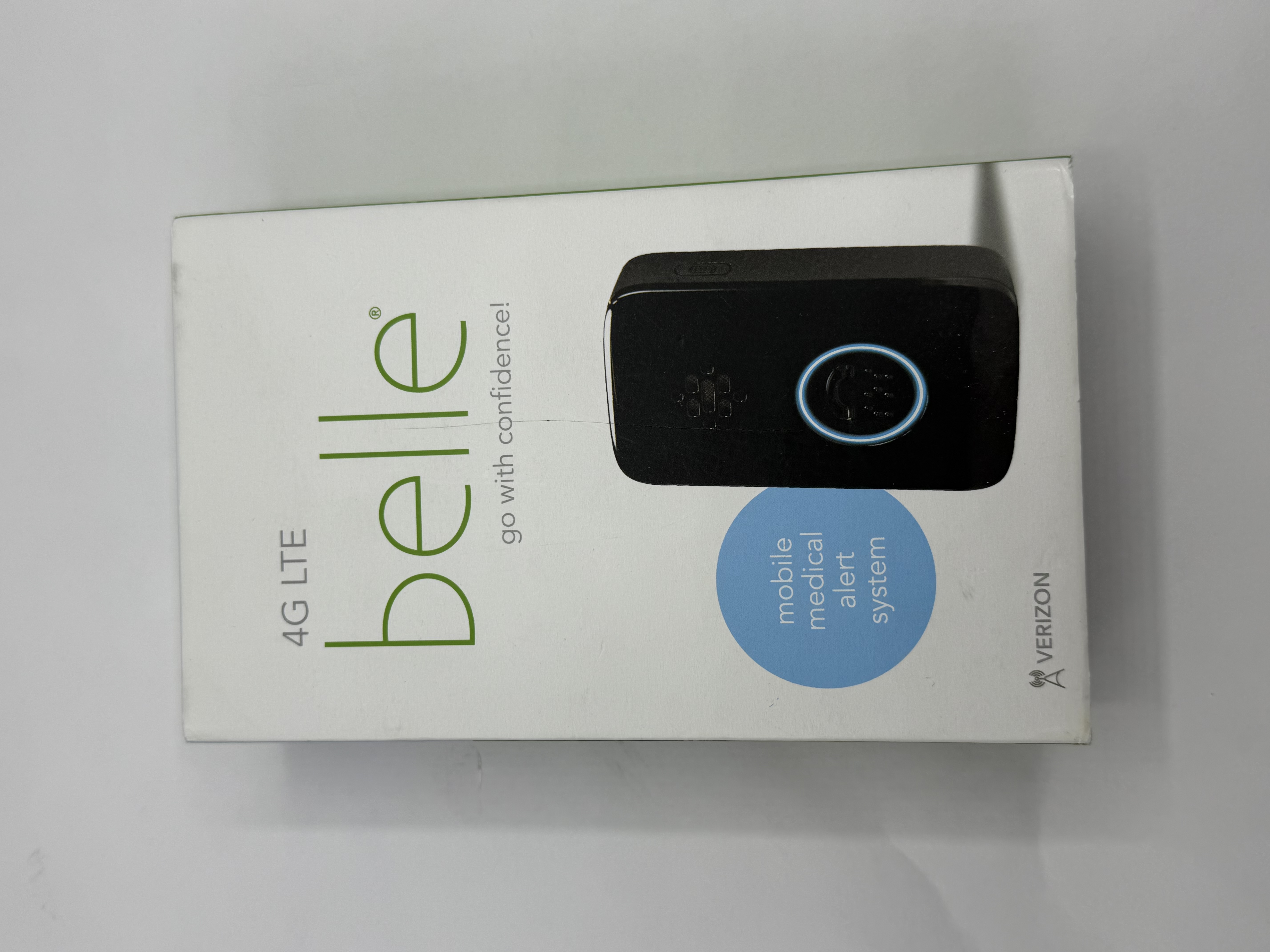 Belle 4G LTE Verizon Mobile Medical Alert System GPS Fall Detection Necklace